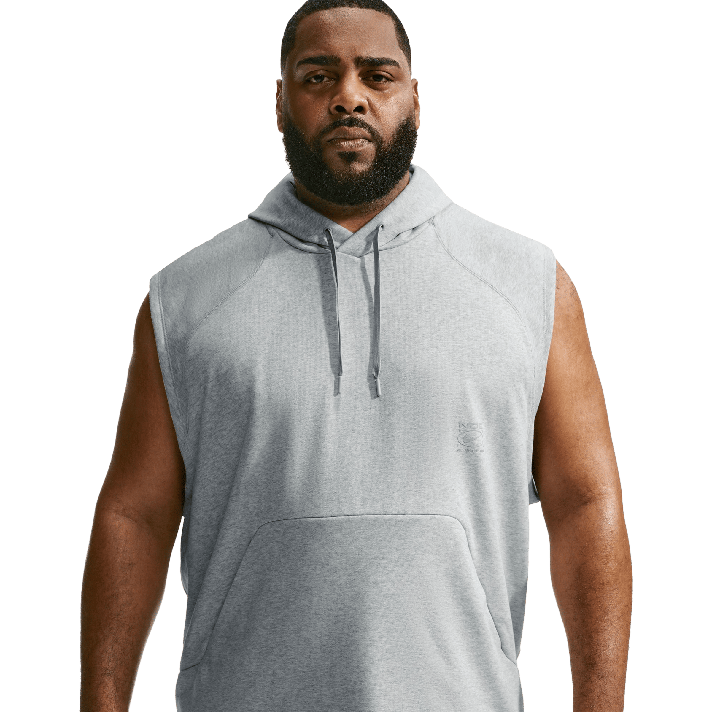 Mens Nike N.A.C. Fleece Sleeveless Training Hoodie