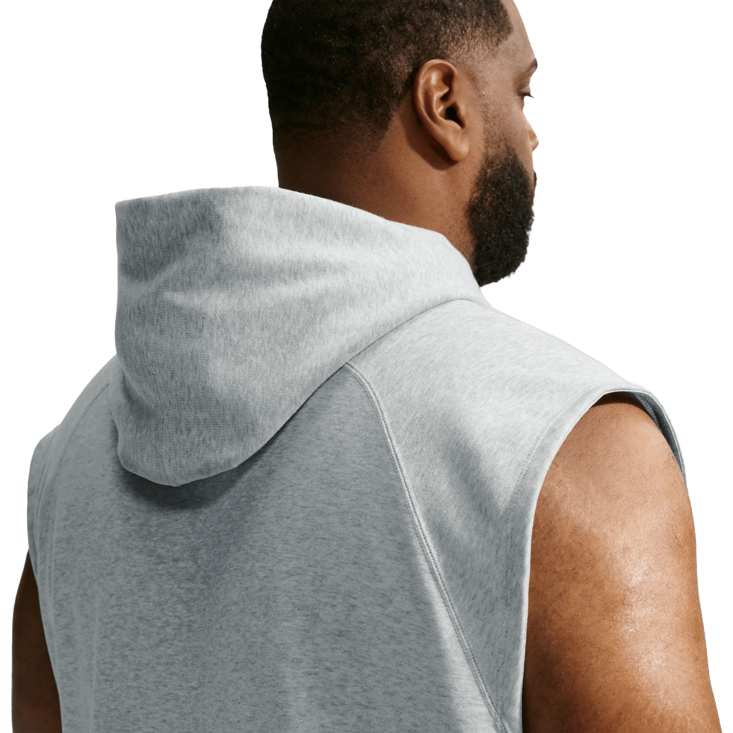 Mens Nike N.A.C. Fleece Sleeveless Training Hoodie