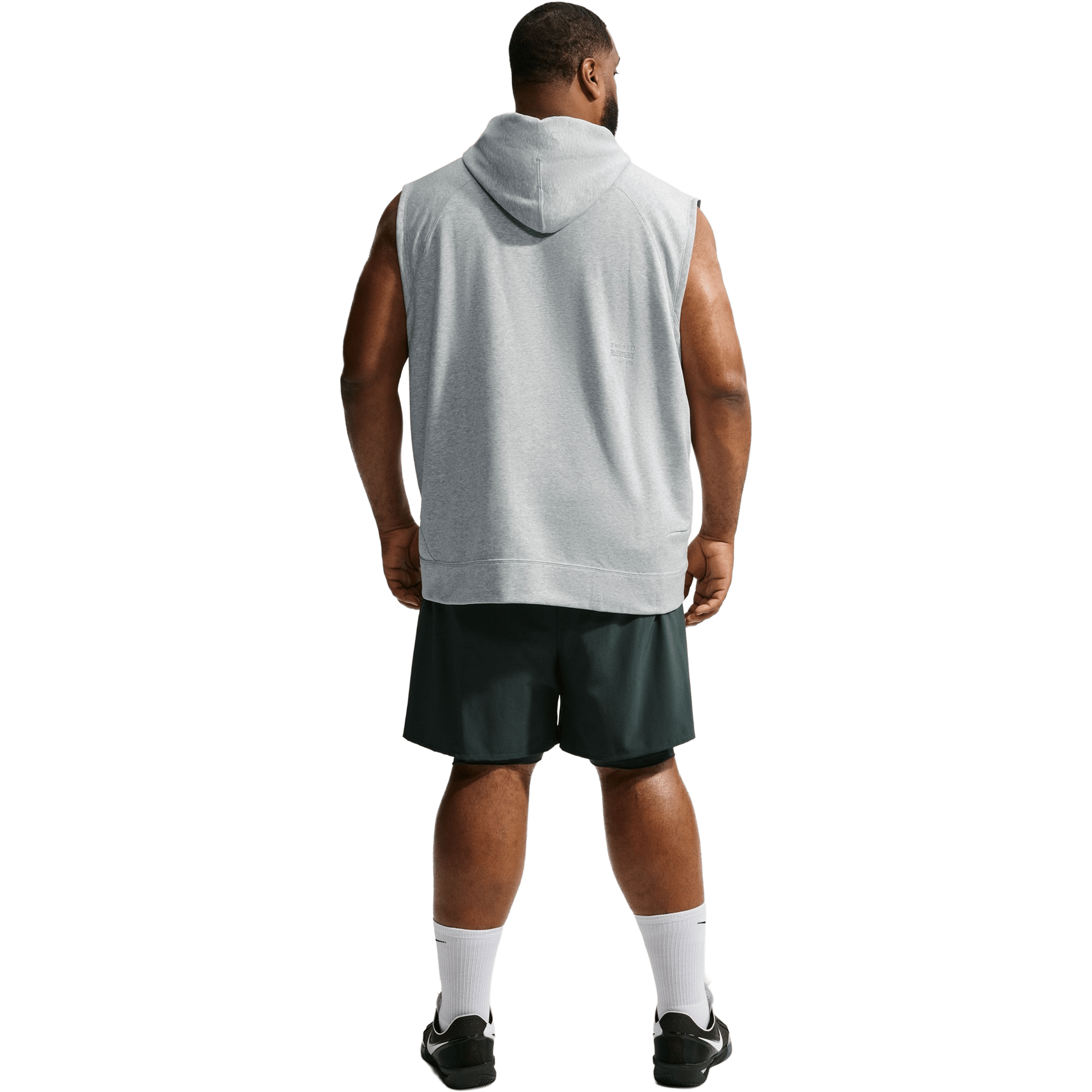 Mens Nike N.A.C. Fleece Sleeveless Training Hoodie