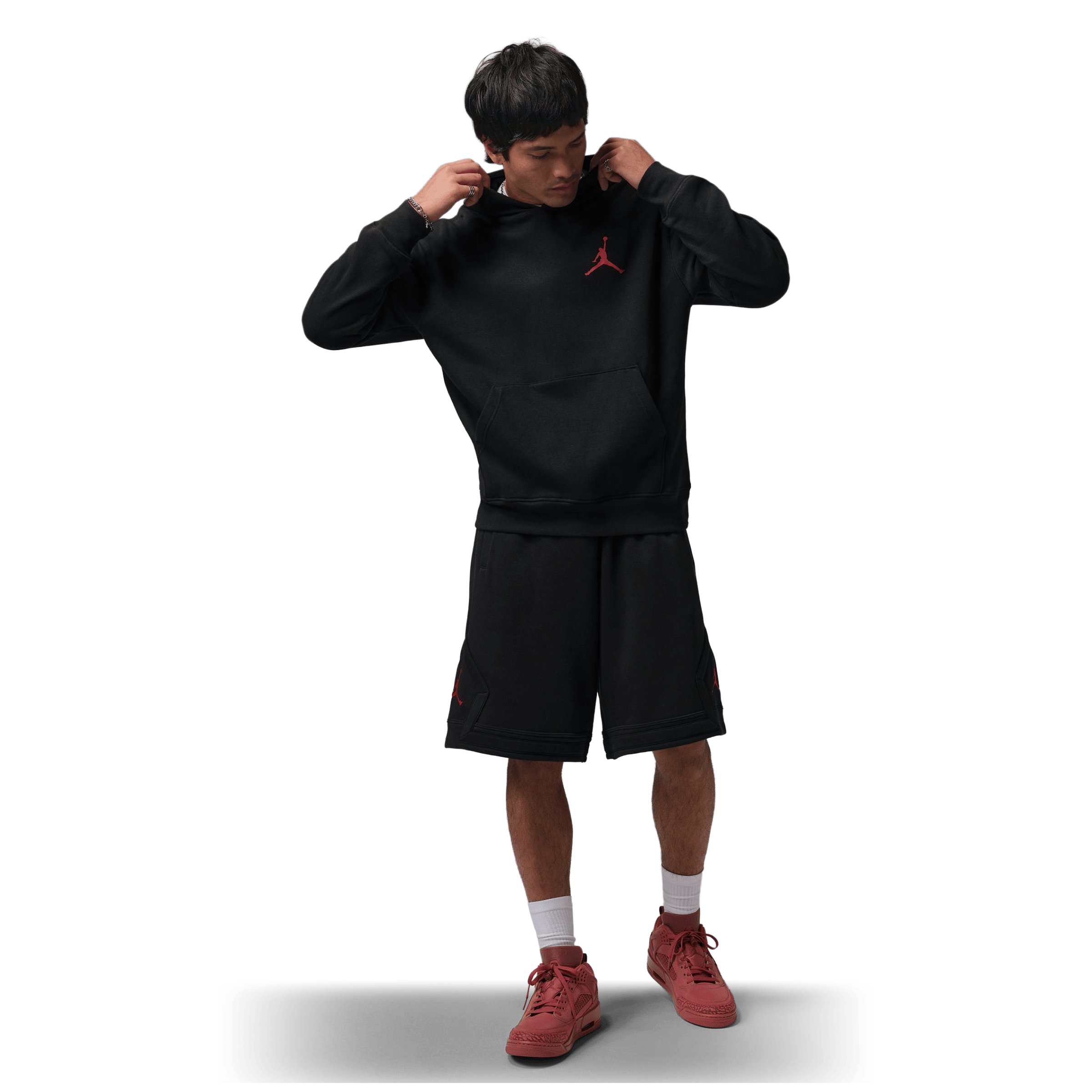 Mens Nike Jumpman Fleece Pullover