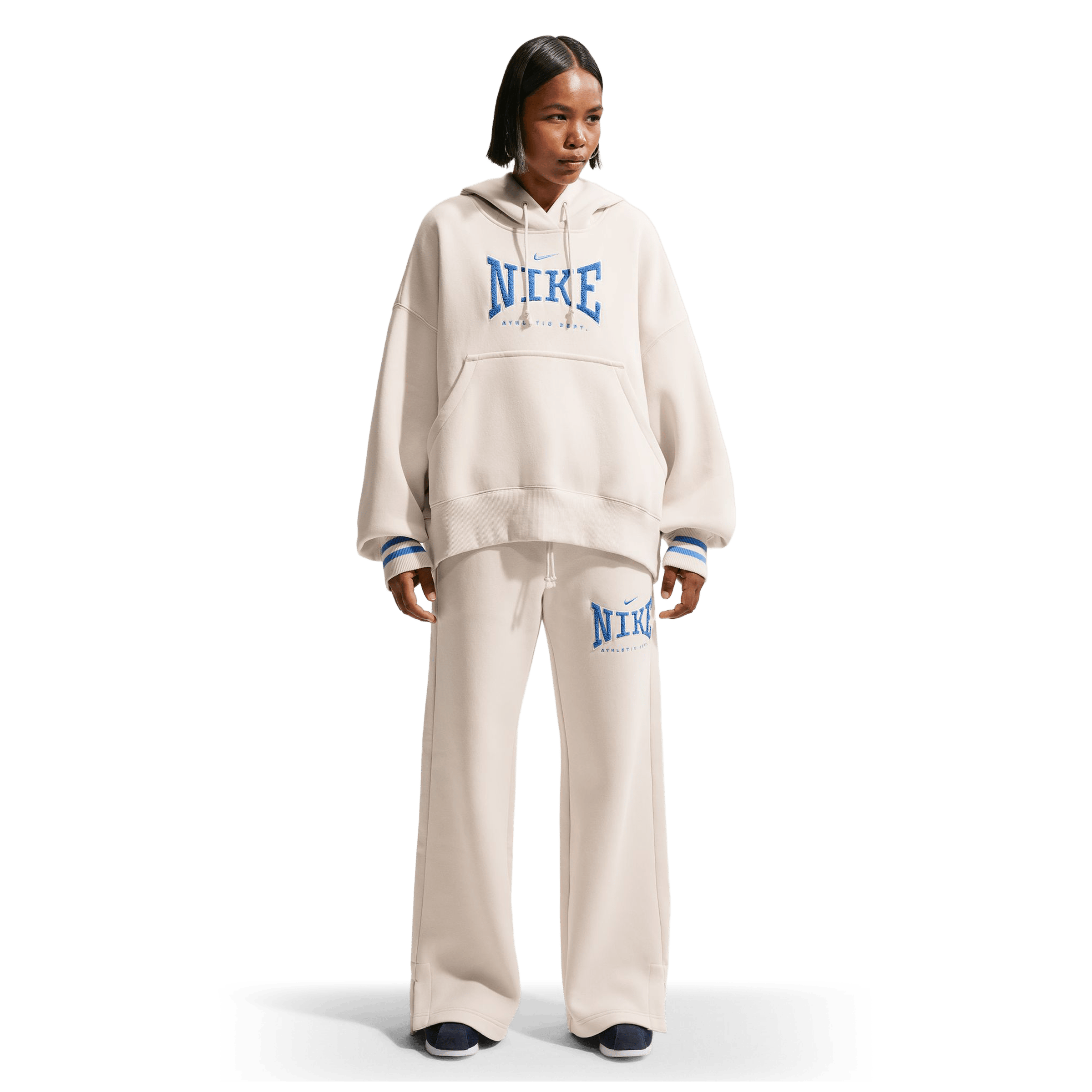 Womens Nike Sportswear Phoenix Fleece High-Waisted Wide-Leg Pants