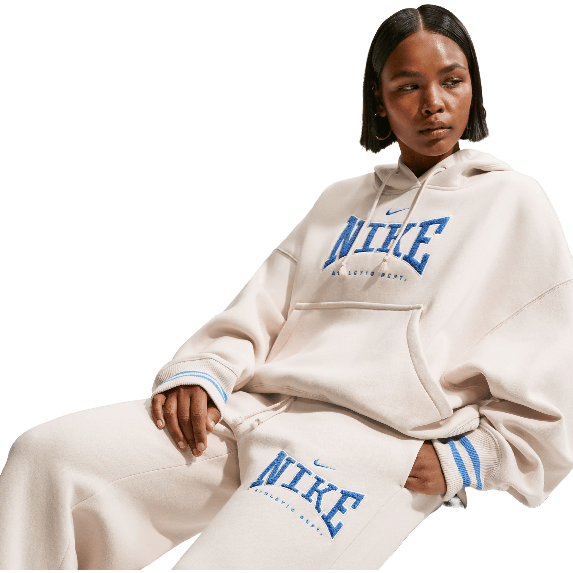 Womens Nike Sportswear Phoenix Fleece High-Waisted Wide-Leg Pants