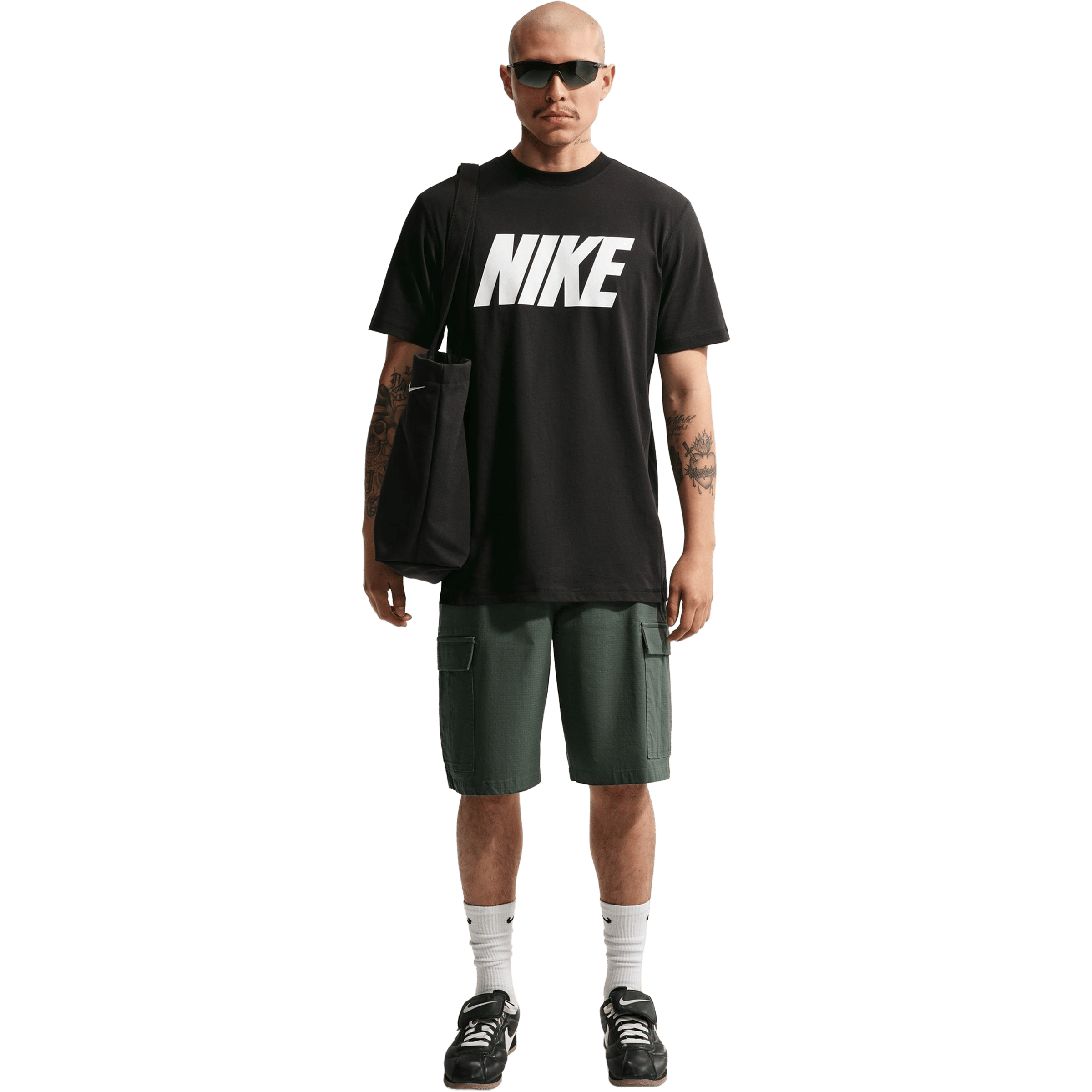 Mens Nike Sportswear Club Varsity Tee