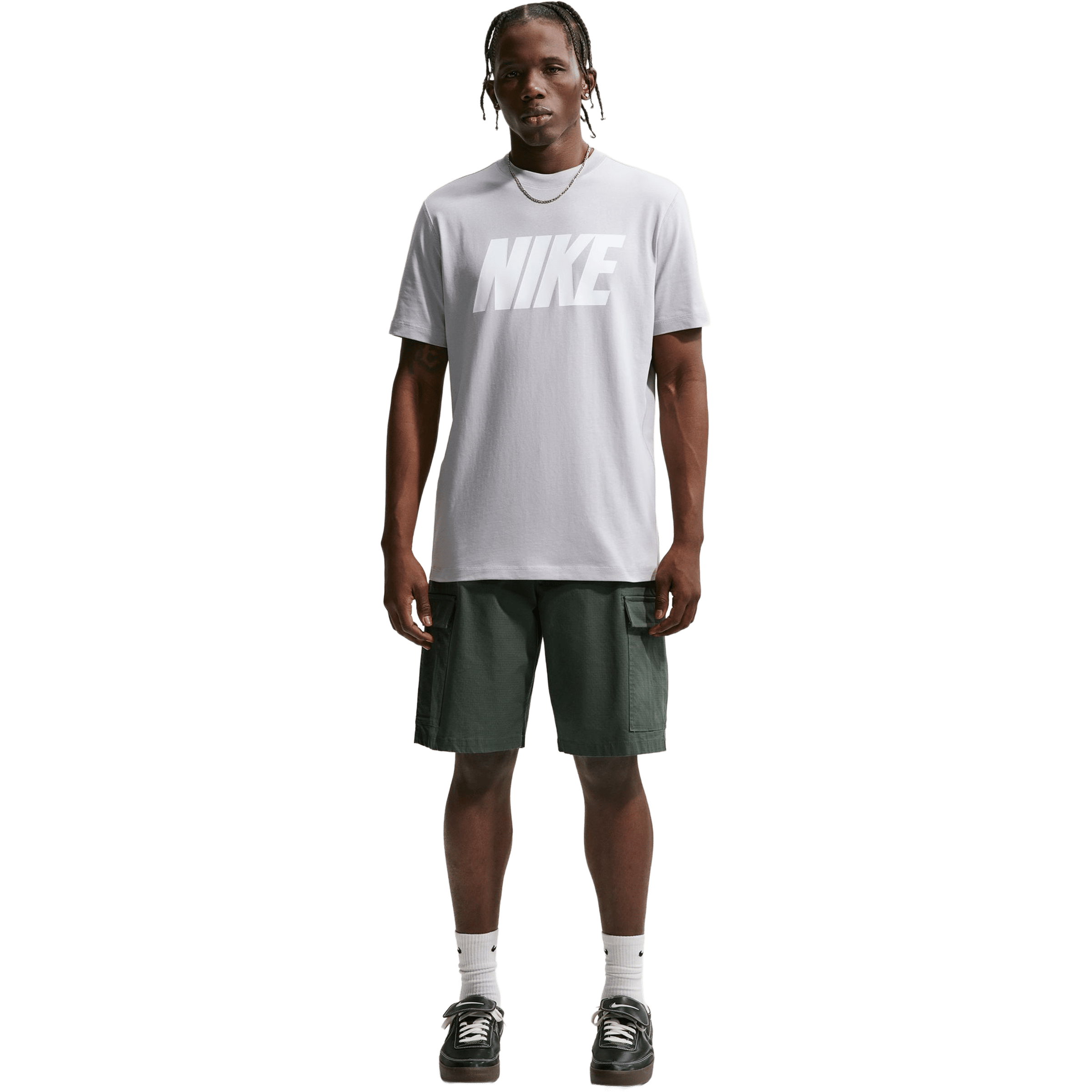 Mens Nike Sportswear Club Varsity Tee