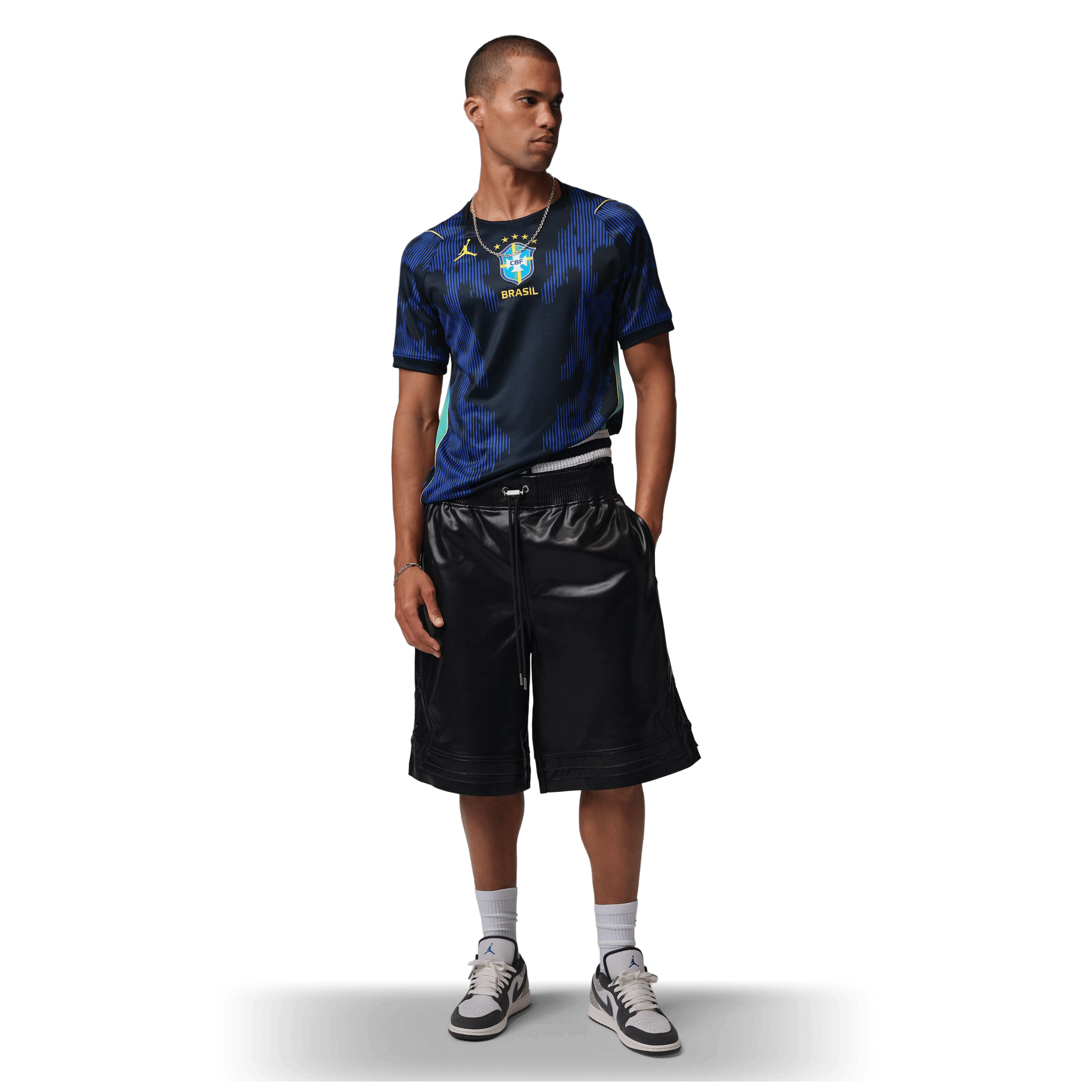 Mens Nike Brazil National Team 2026 Stadium Away Football Jersey