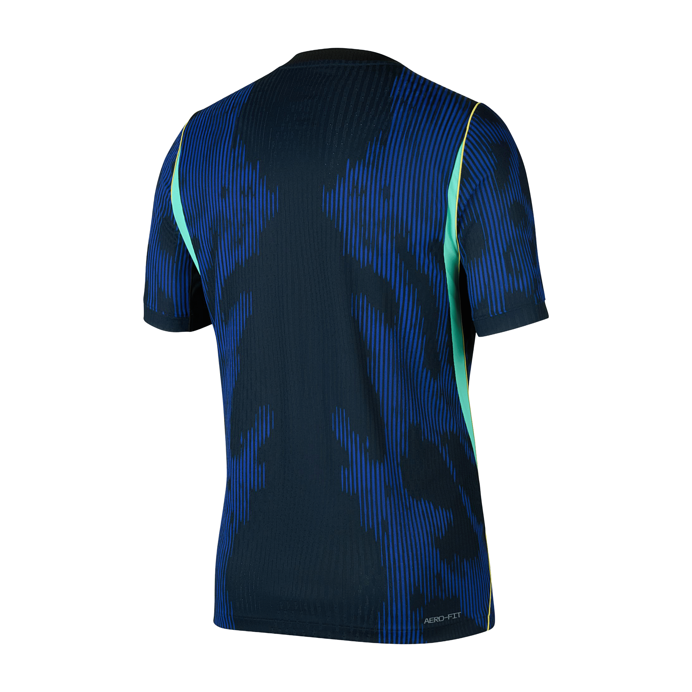 Mens Nike Brazil 26' Match Away Jordan Authentic Football Jersey