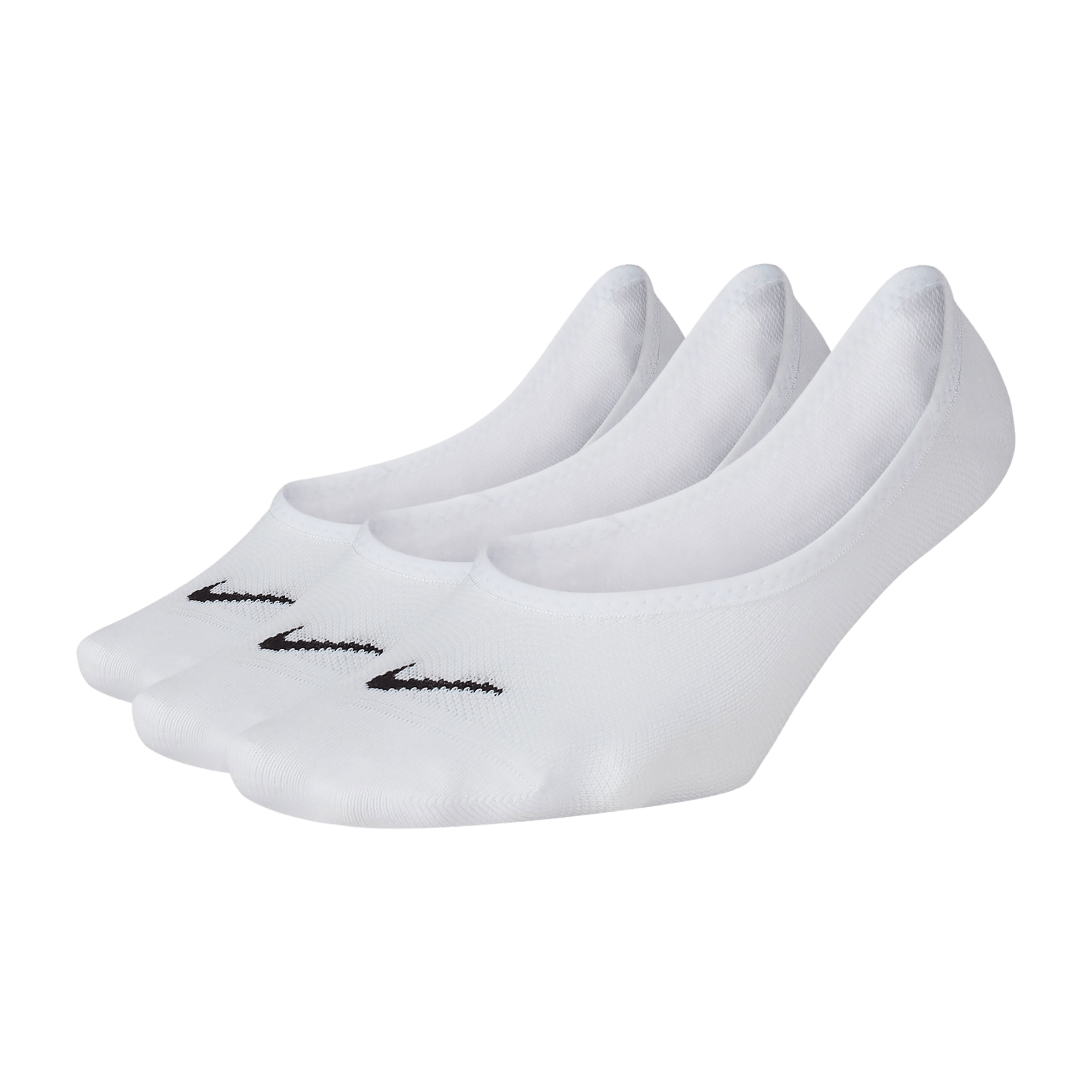 Womens Nike (3pk) Everyday Lightweight Training Footie Socks