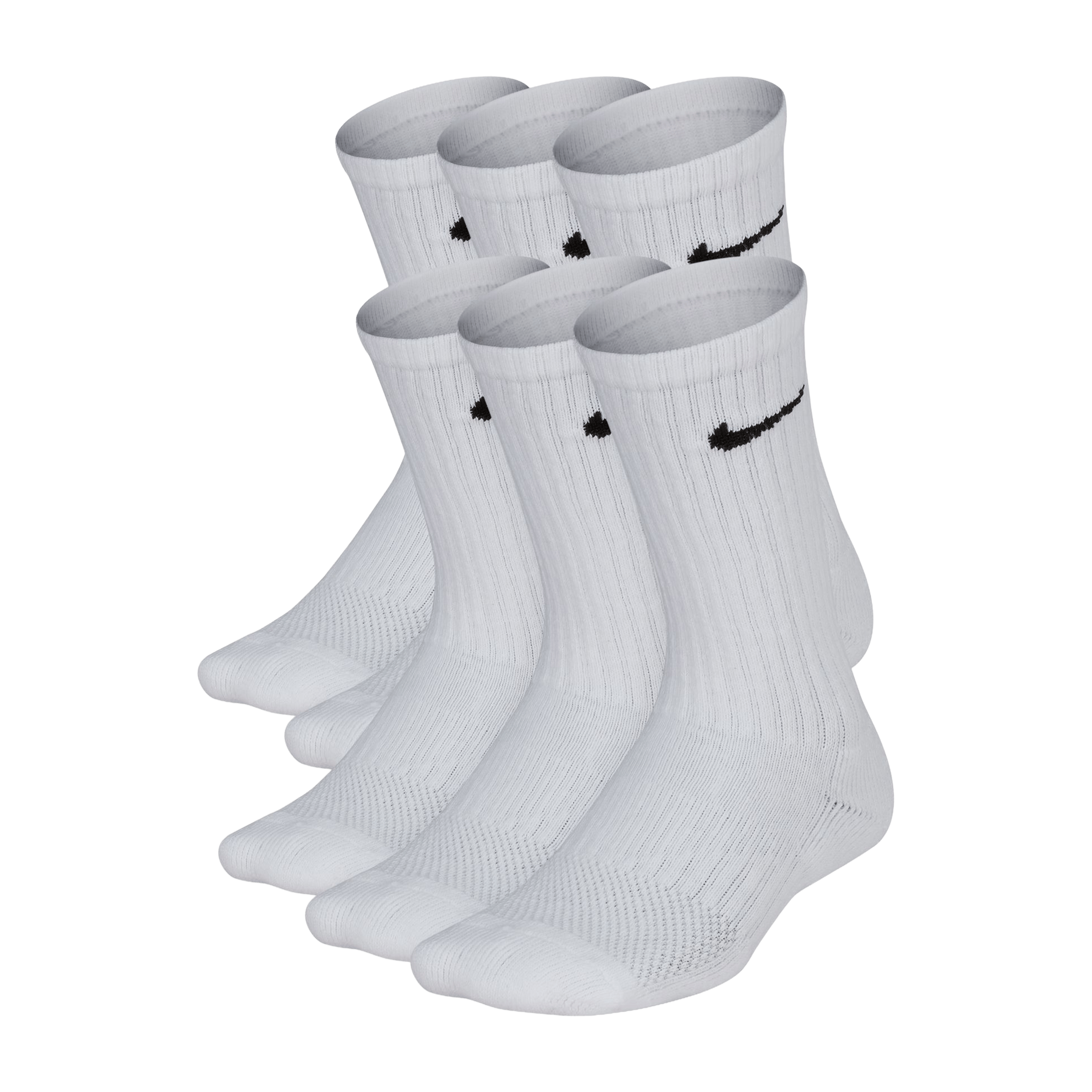 Kids Nike Everyday Cushioned (6pk) Crew Socks