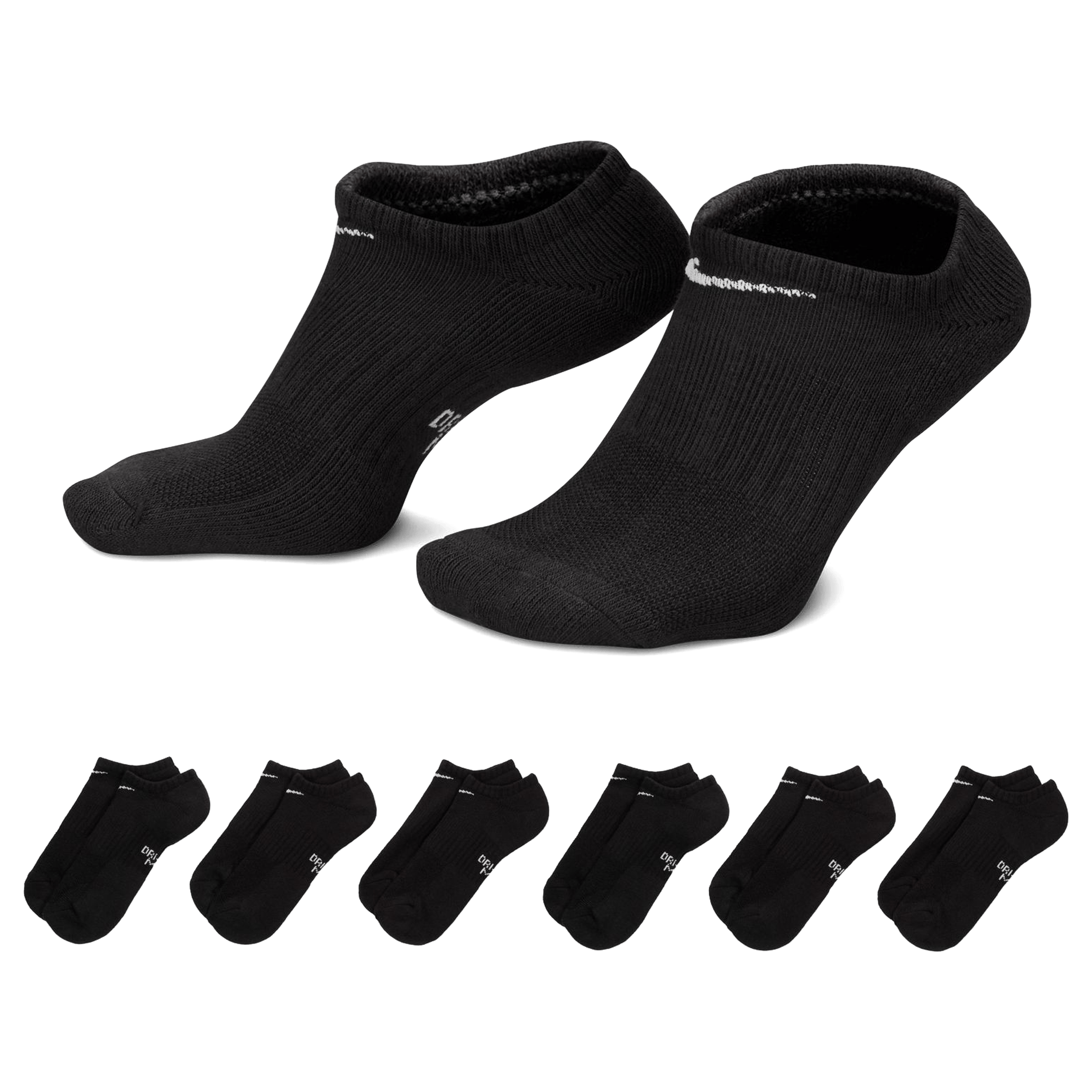 Unisex Nike (6pk) Performance Cushioned Training Socks