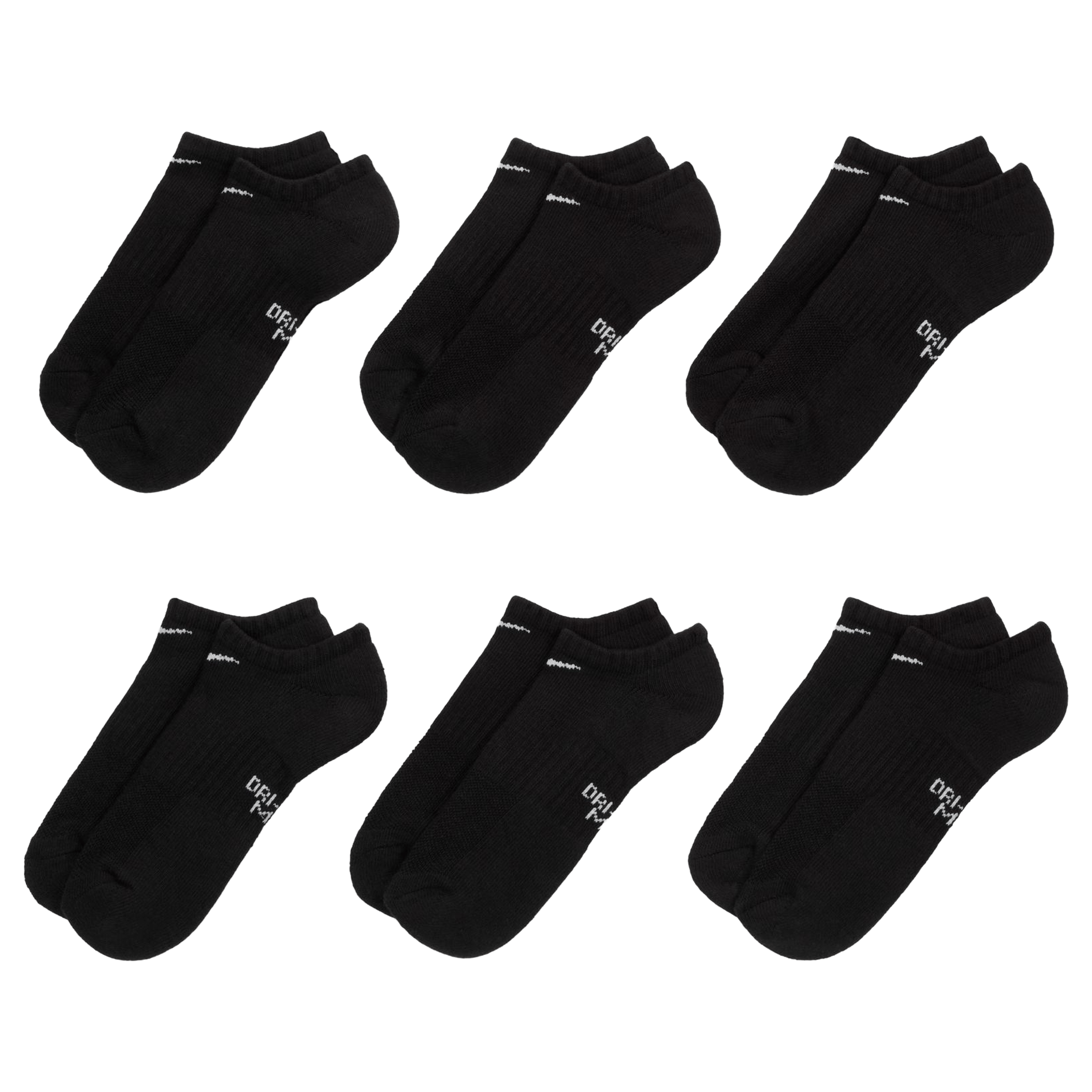 Unisex Nike (6pk) Performance Cushioned Training Socks