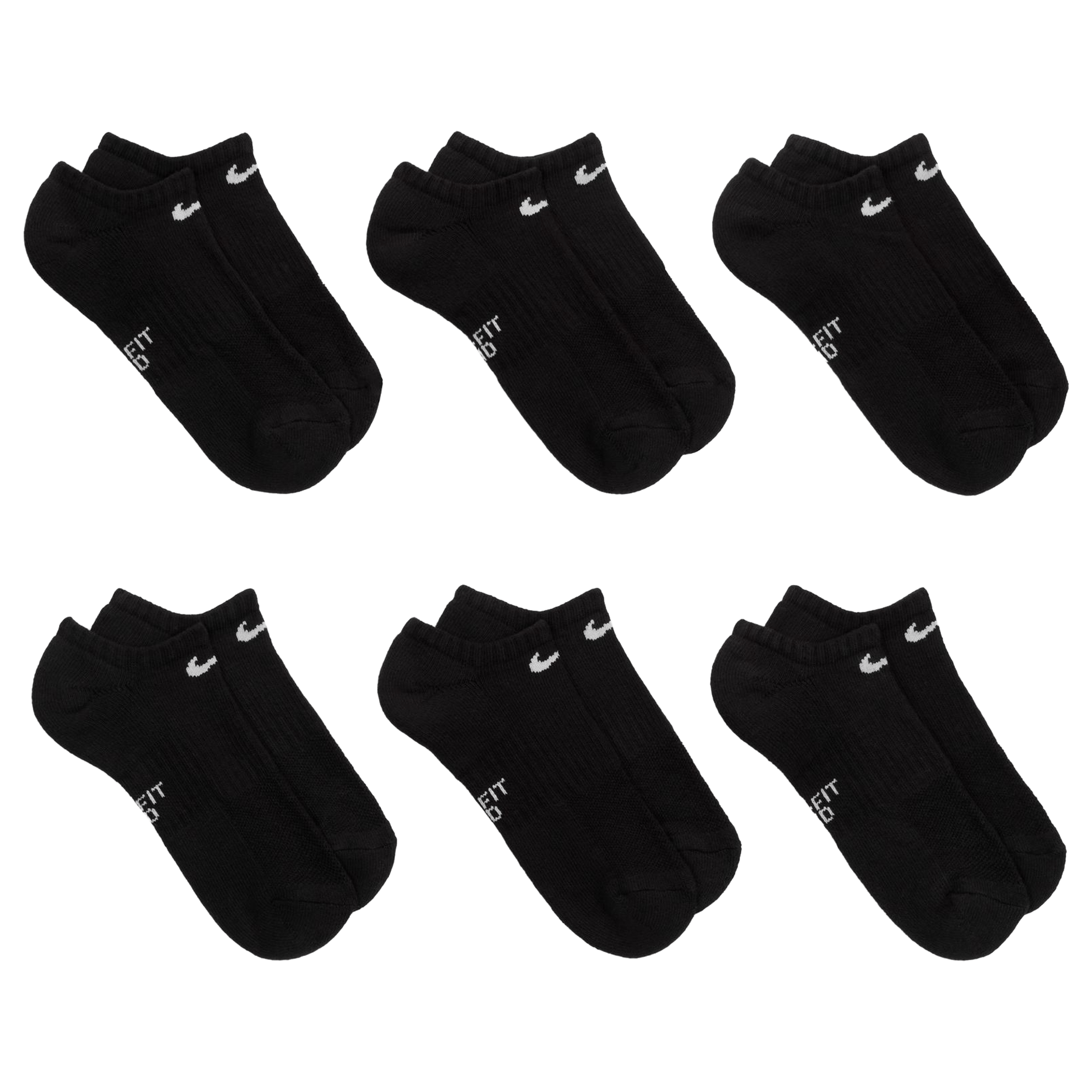 Unisex Nike (6pk) Performance Cushioned Training Socks