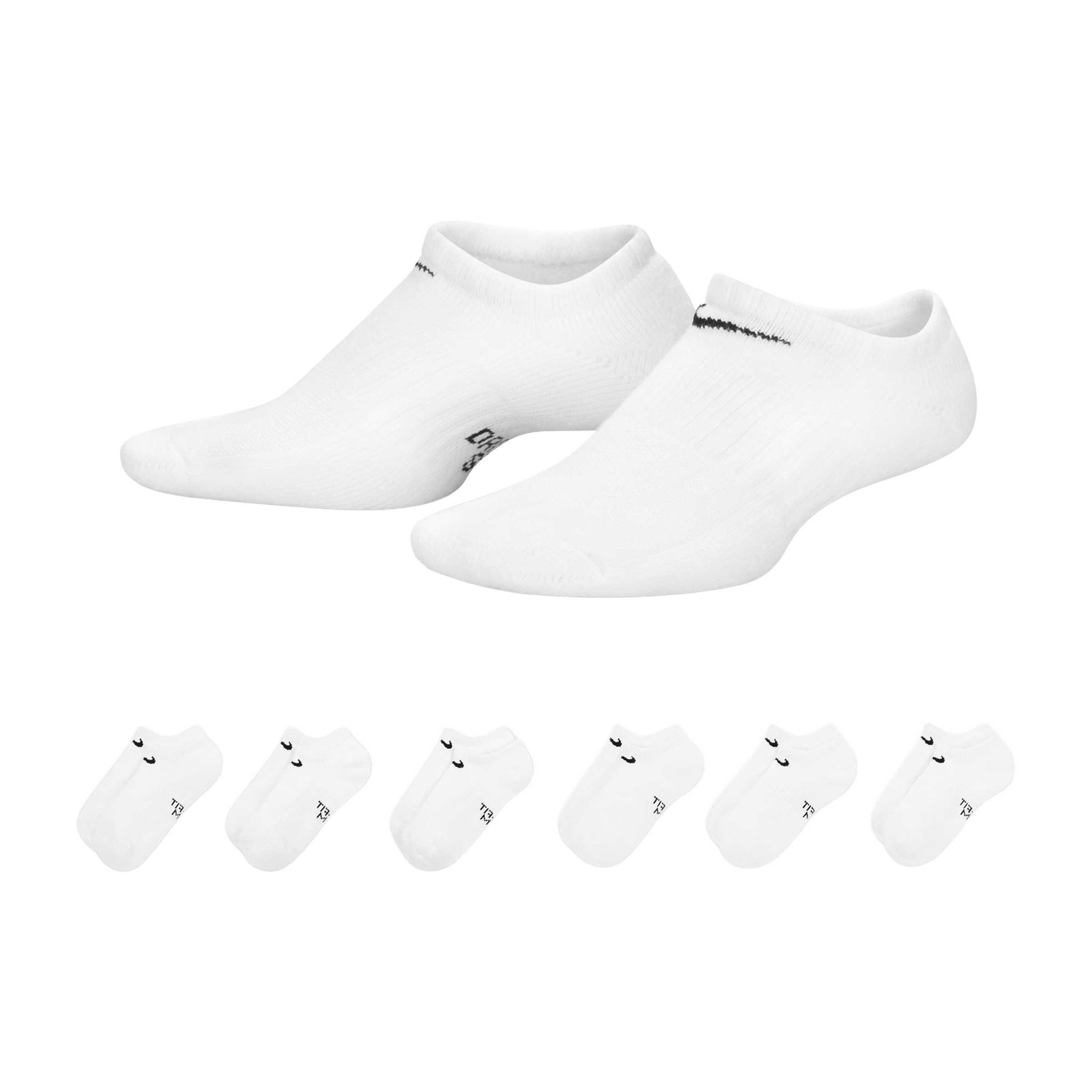 Unisex Nike (6pk) Performance Cushioned Training Socks