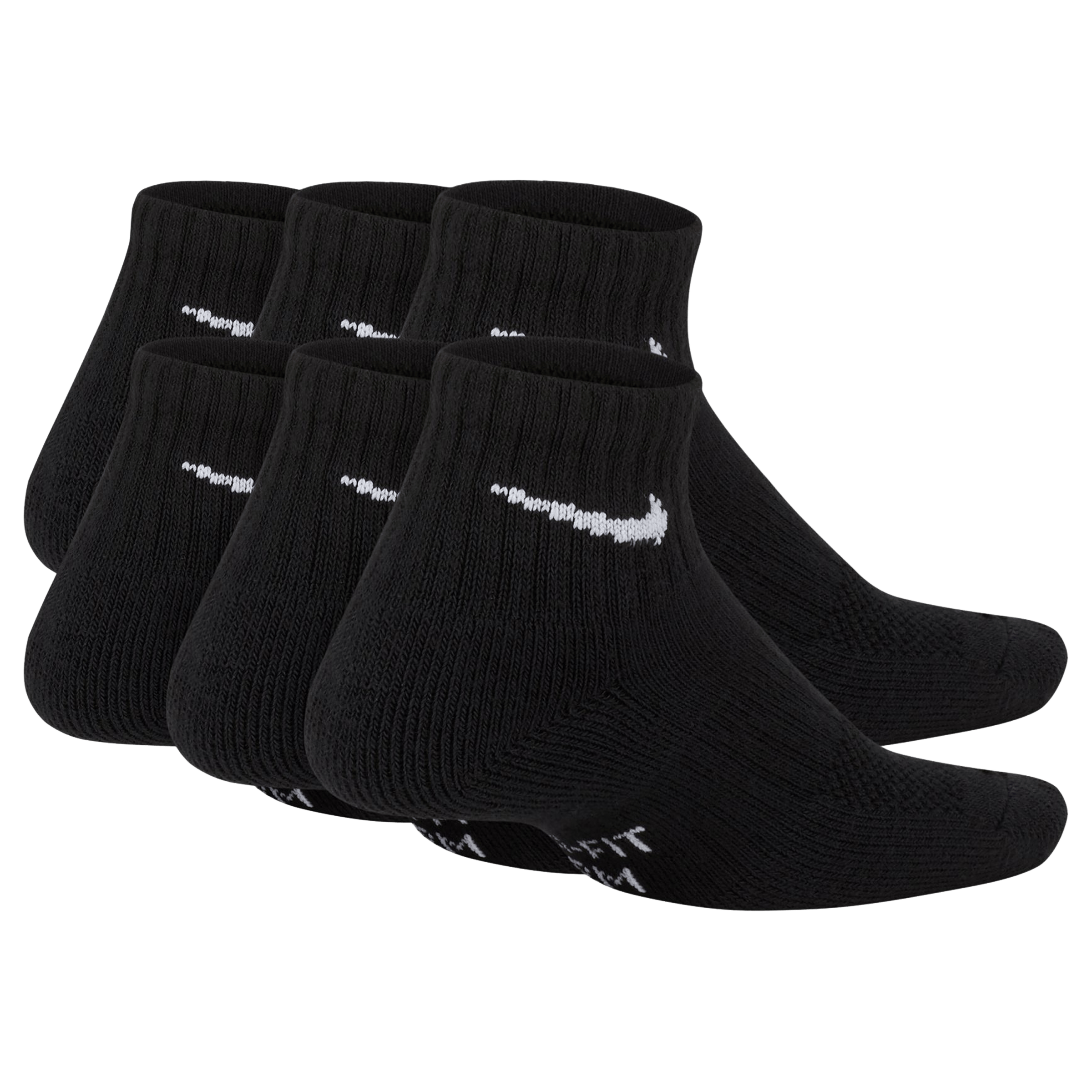 Kids Nike (6pk) Everyday Cushioned Ankle Socks