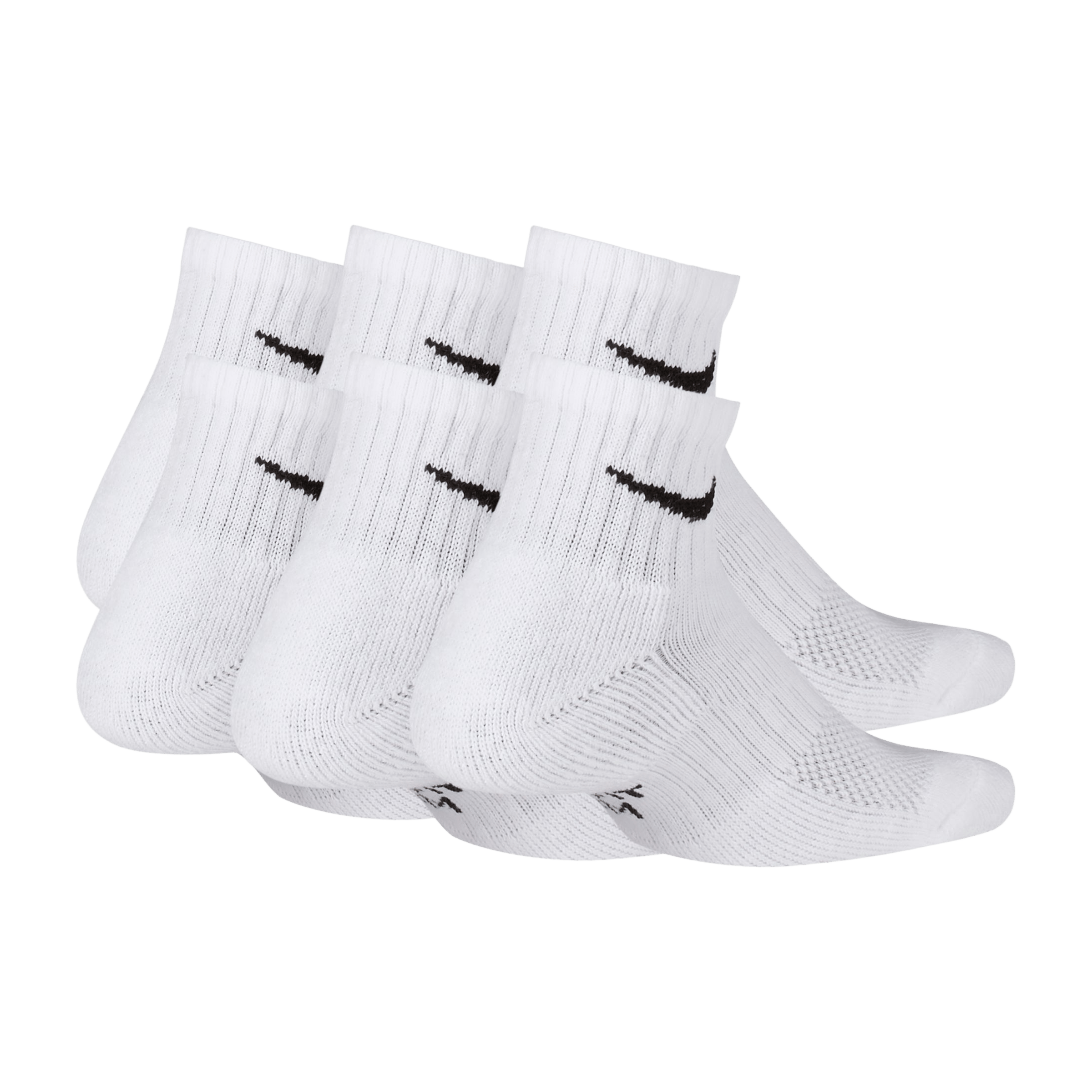 Kids Nike (6pk) Everyday Cushioned Ankle Socks