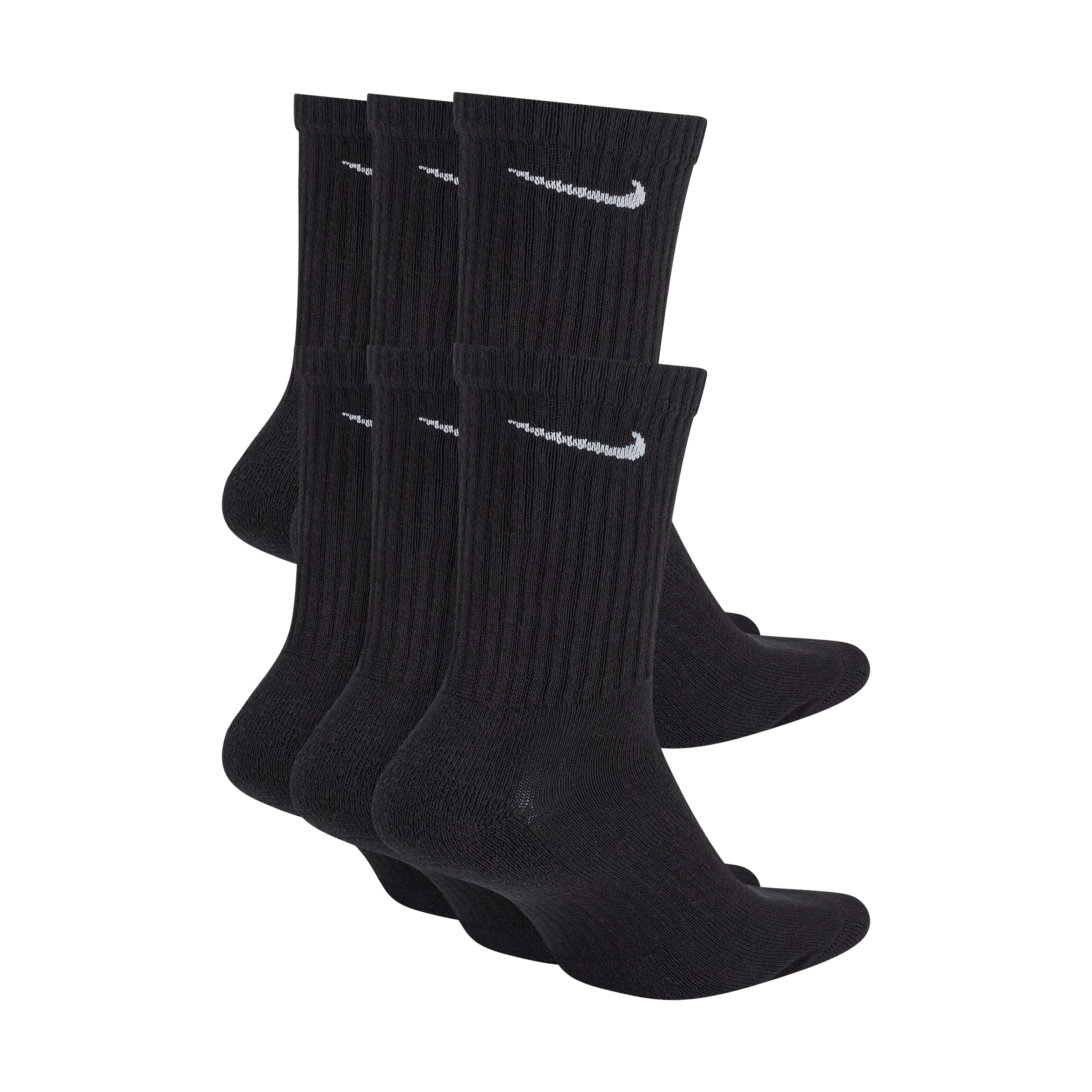 Unisex Nike (6pk) Everyday Cushioned Training Crew Socks