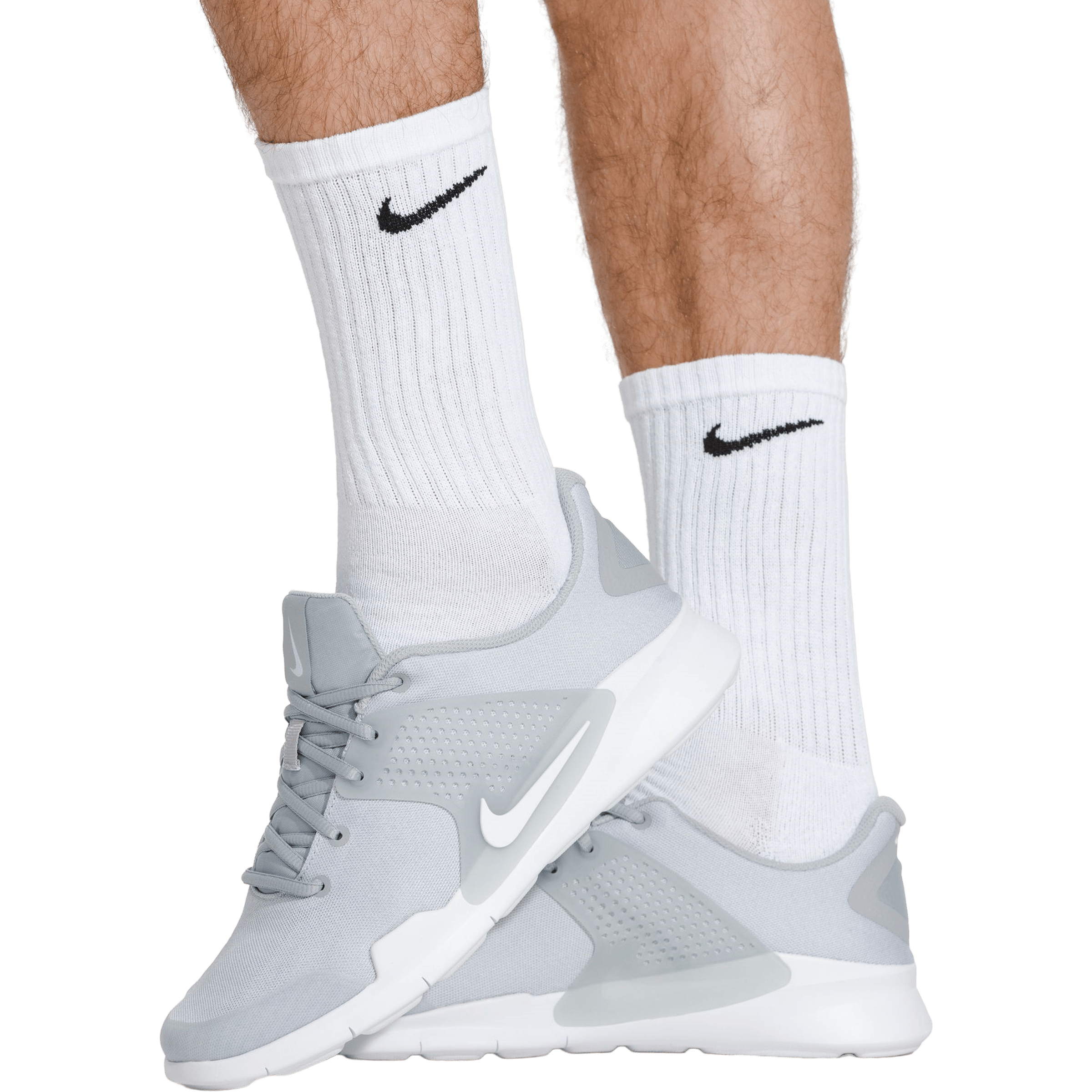 Unisex Nike (6pk) Everyday Cushioned Training Crew Socks