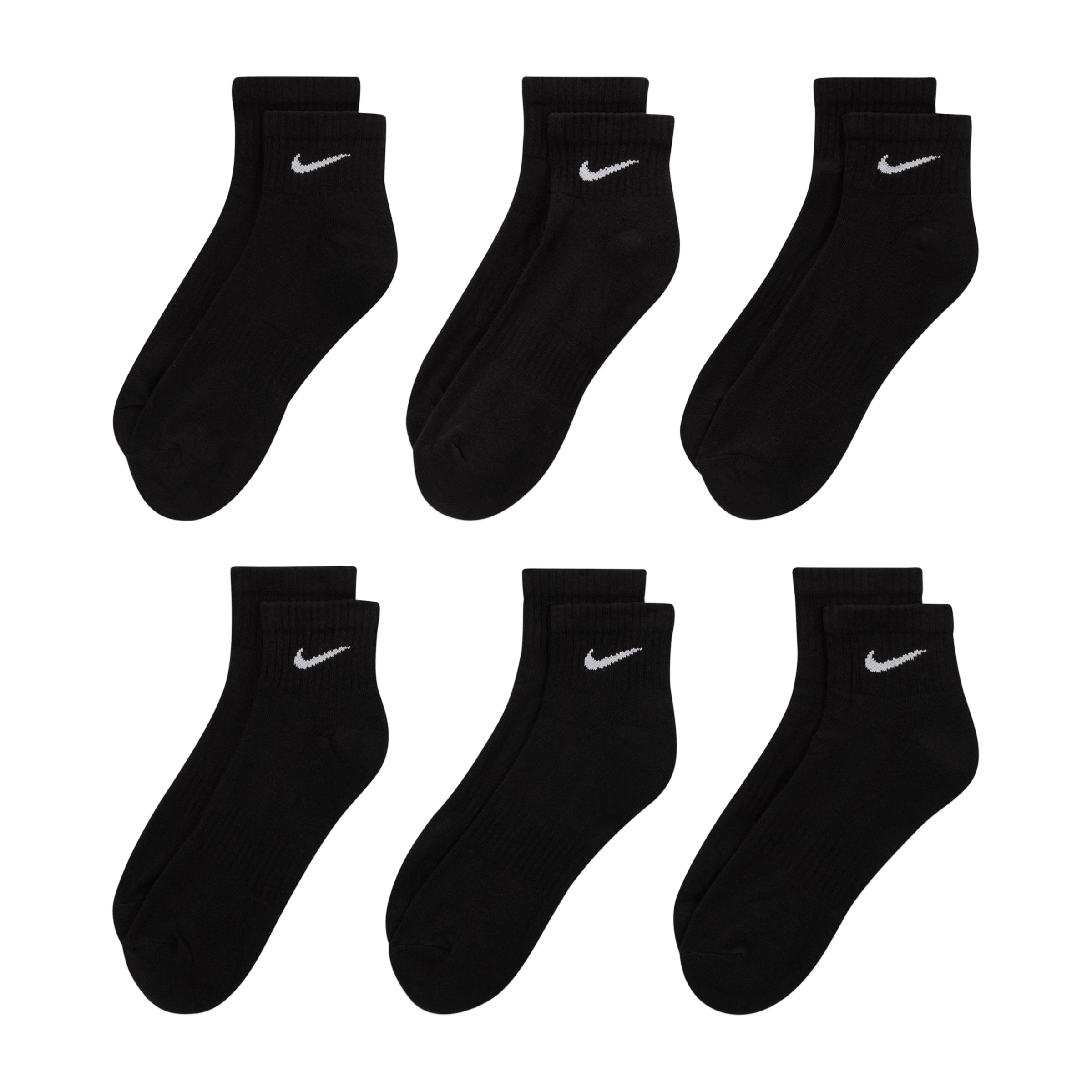 Unisex Nike (6pk) Everyday Cushioned Training Ankle Socks