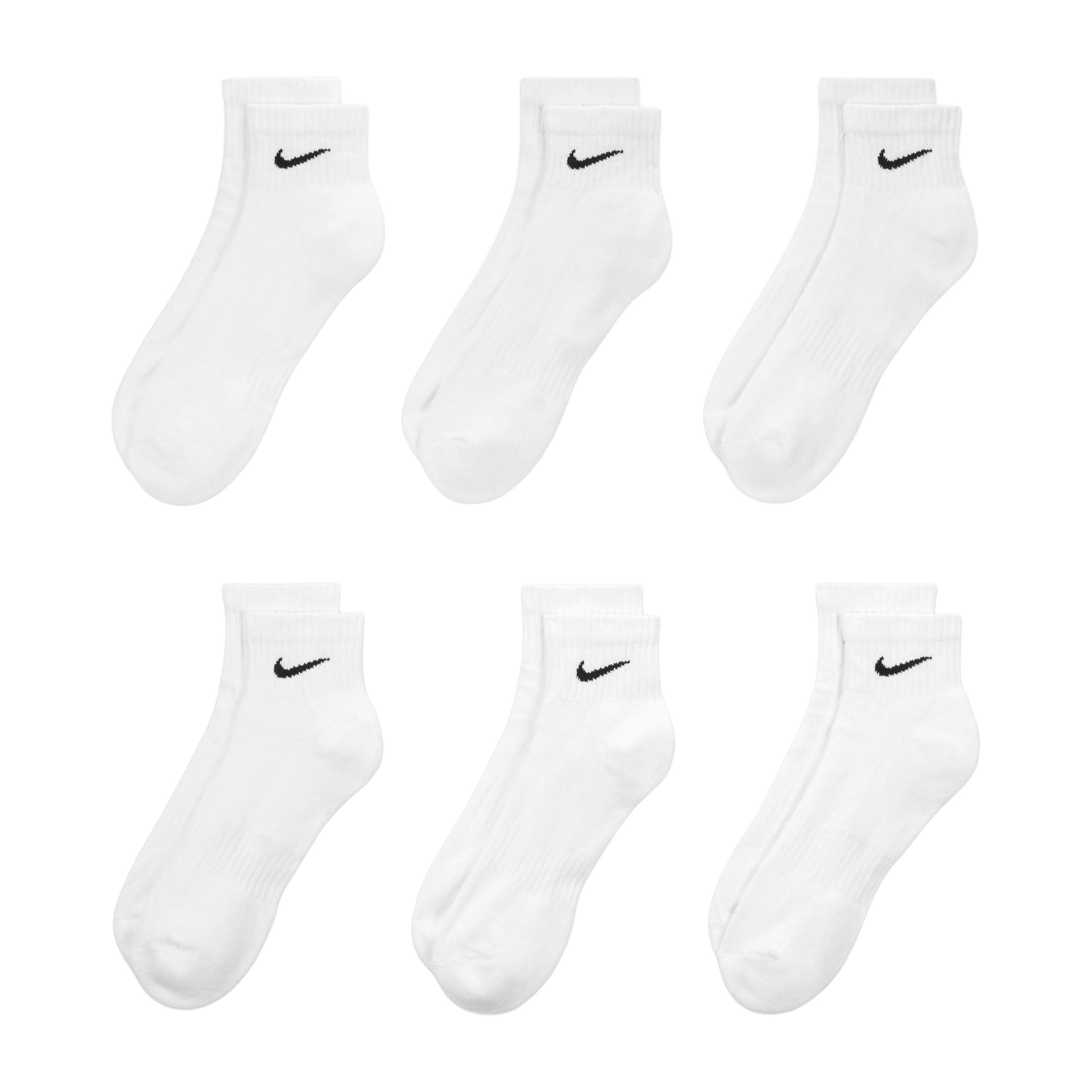 Unisex Nike (6pk) Everyday Cushioned Training Ankle Socks