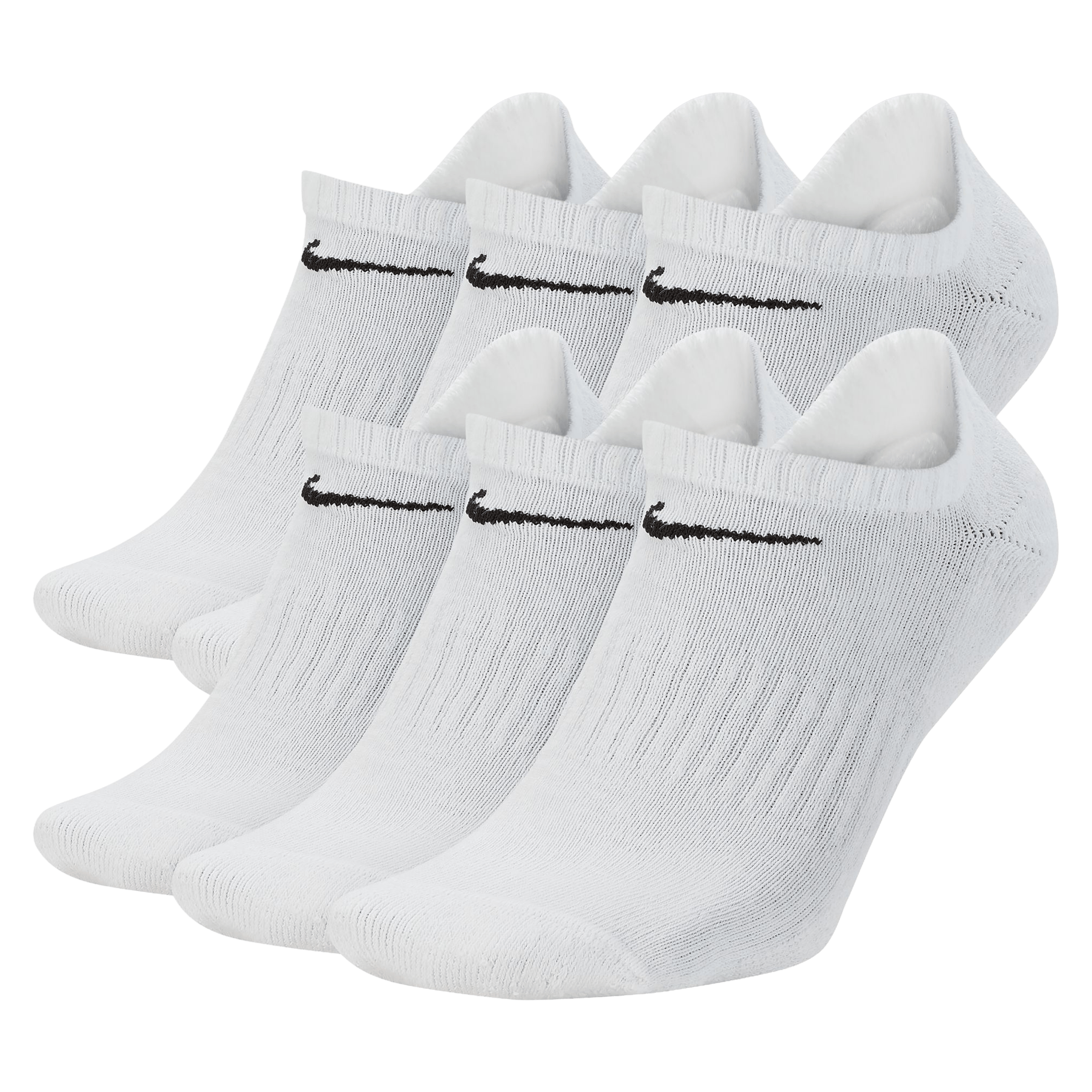 Unisex Nike (6pk) Everyday Cushioned Training No-Show Socks