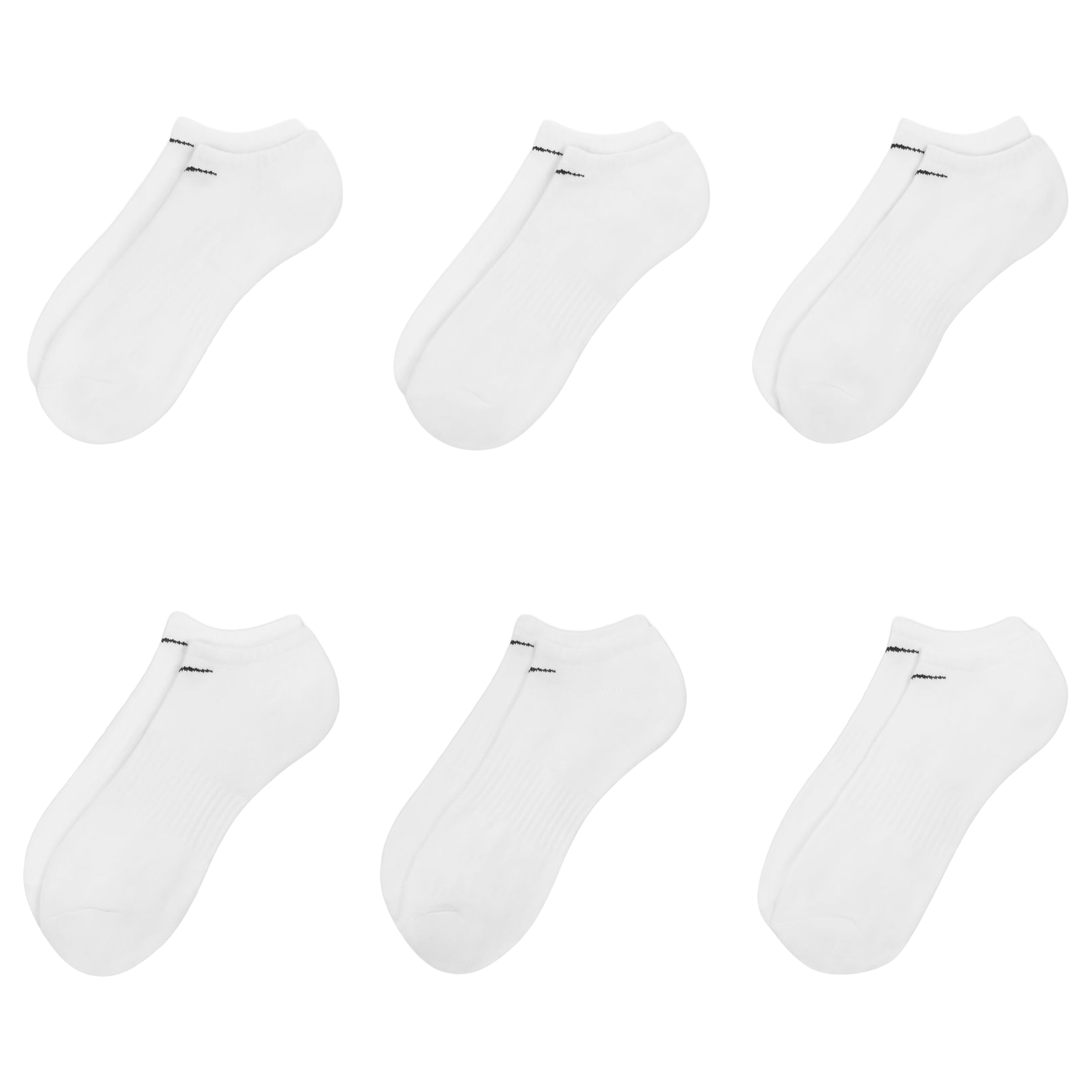 Unisex Nike (6pk) Everyday Cushioned Training No-Show Socks