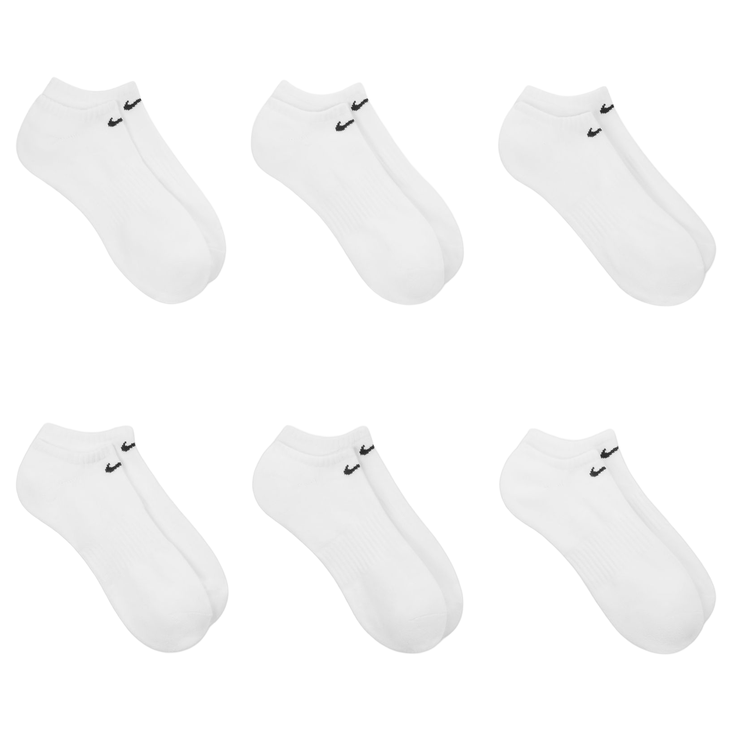 Unisex Nike (6pk) Everyday Cushioned Training No-Show Socks