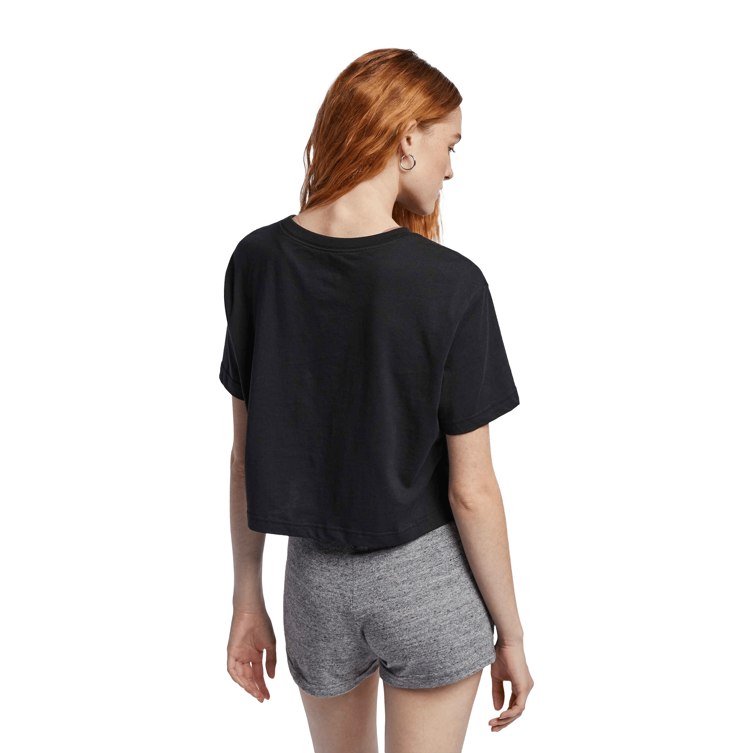 Womens Nike Club Essentials Crop Tee