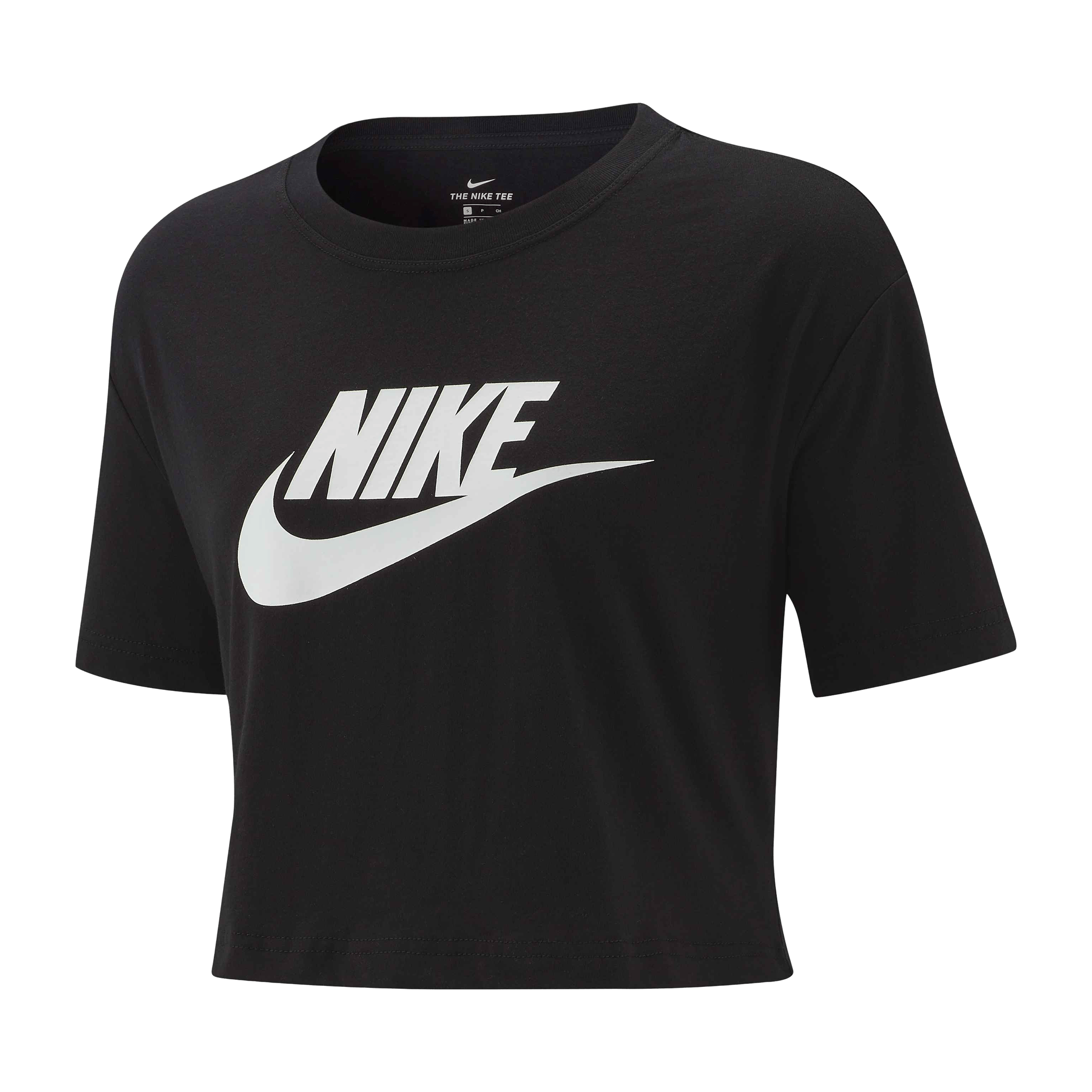 Womens Nike Club Essentials Crop Tee