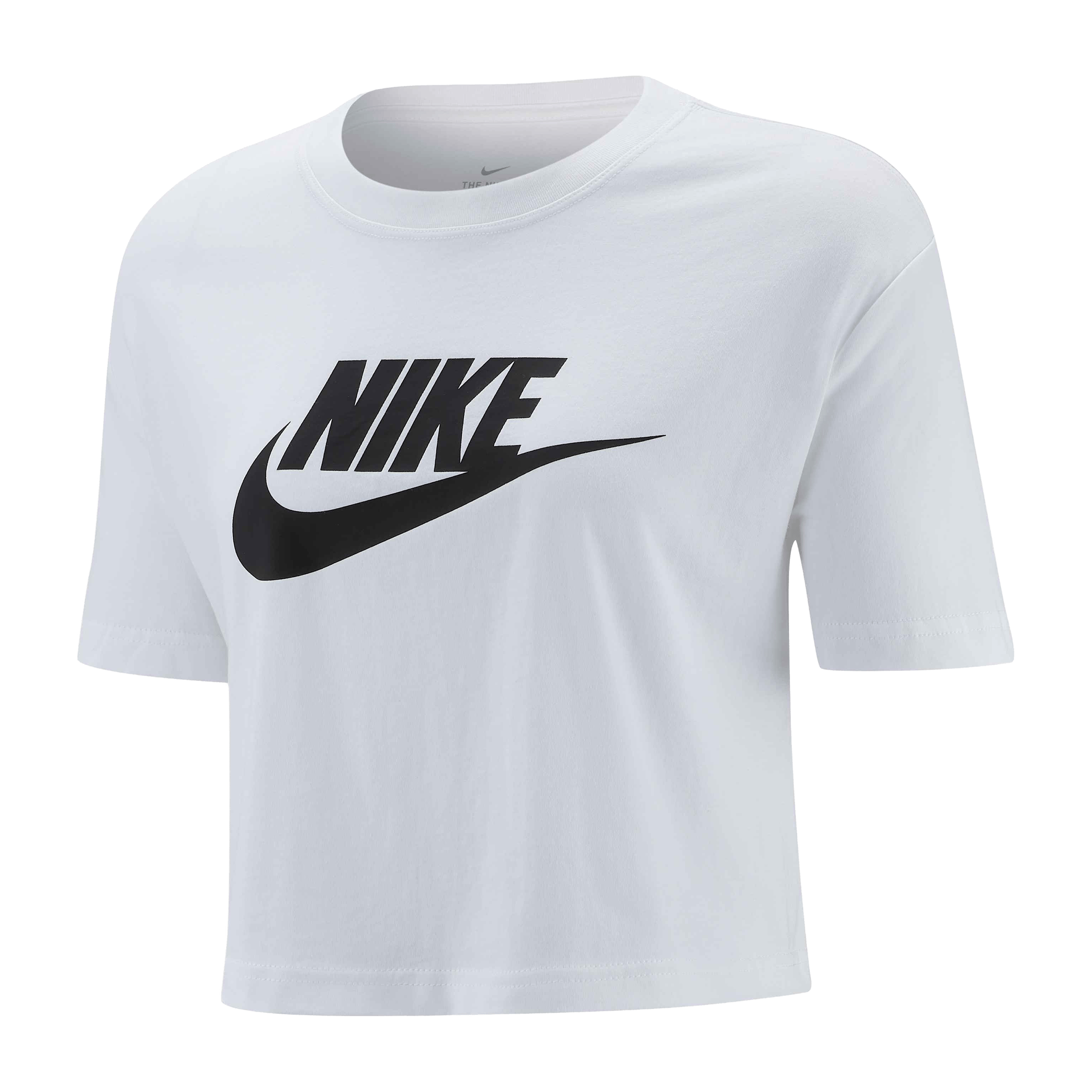 Womens Nike Club Essentials Crop Tee
