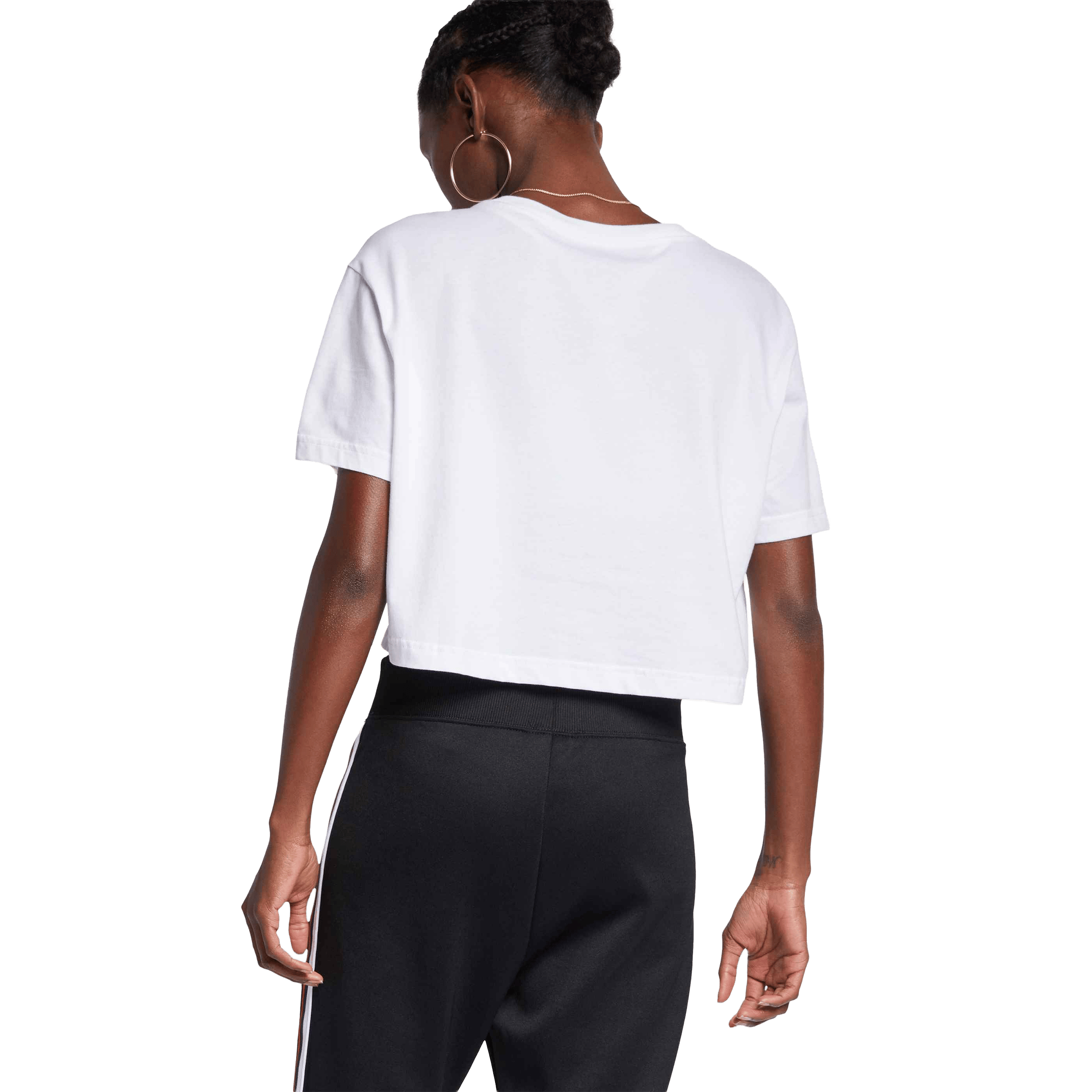 Womens Nike Club Essentials Crop Tee
