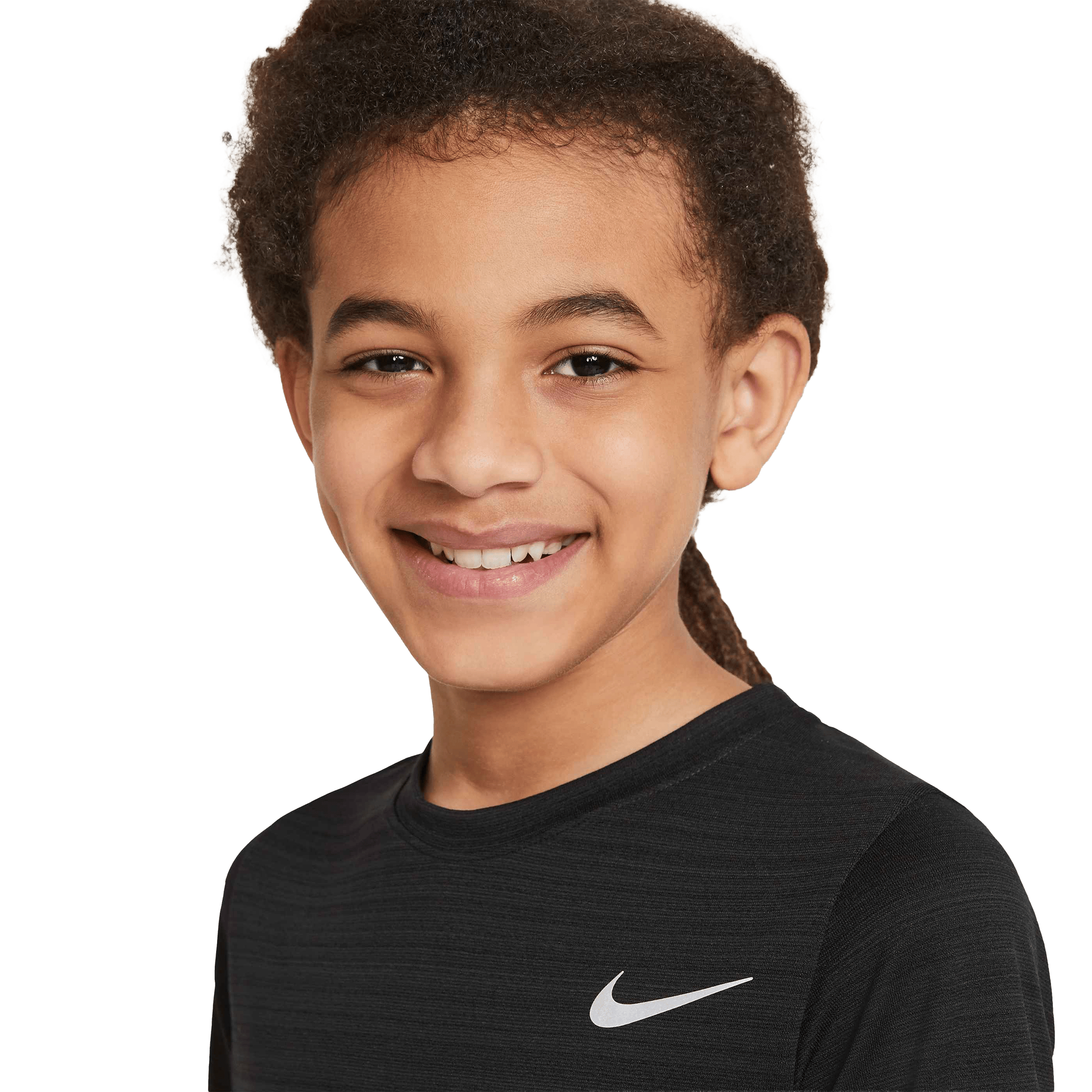 Kids Nike Multi Short Sleeve Miler Tee