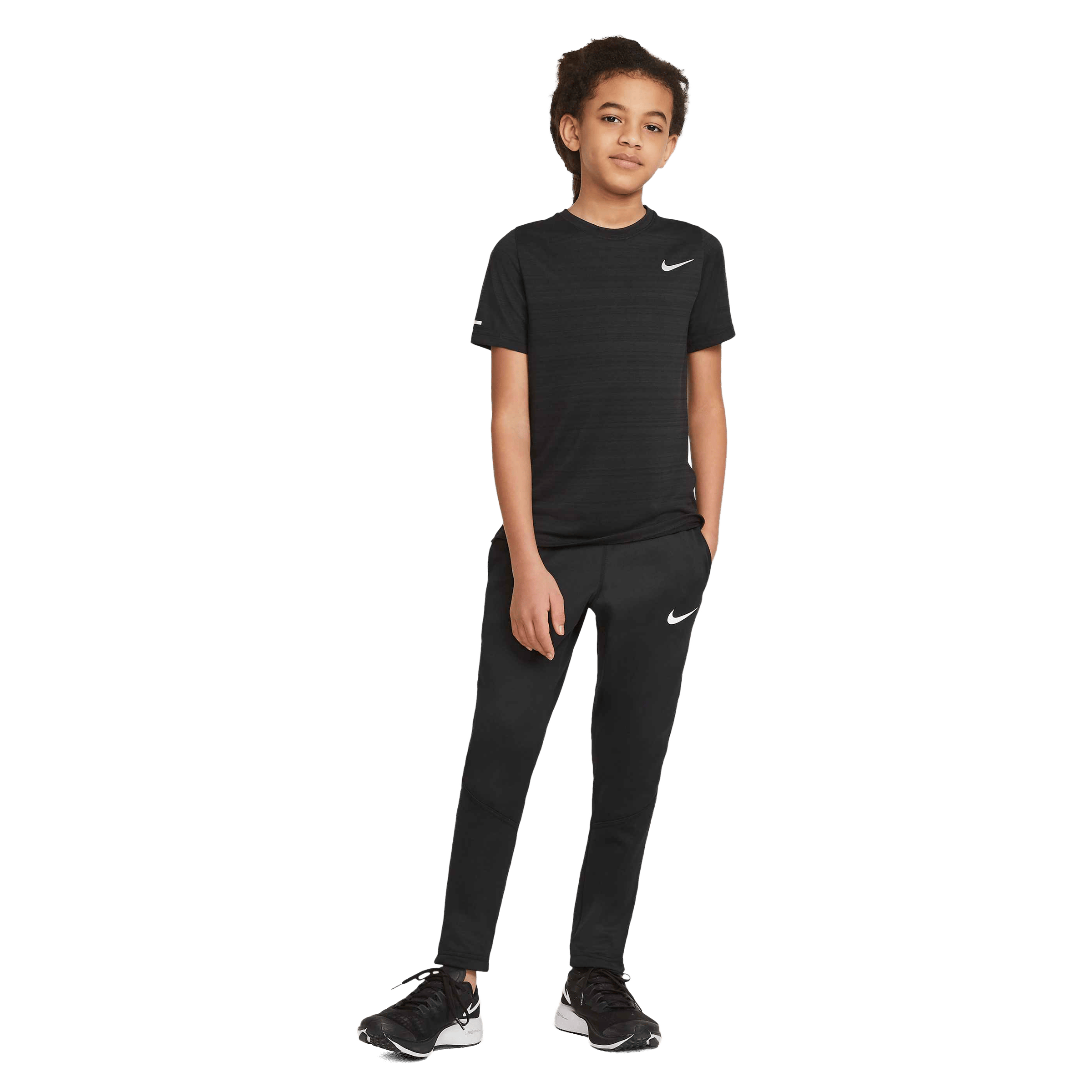 Kids Nike Multi Short Sleeve Miler Tee