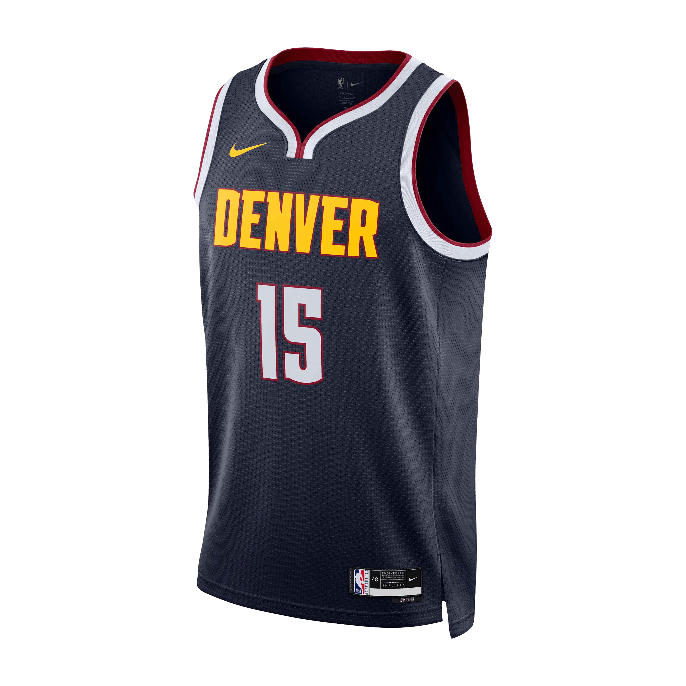 Mens Nike Denver Nuggets Icon Edition 22 NBA Basketball Jersey