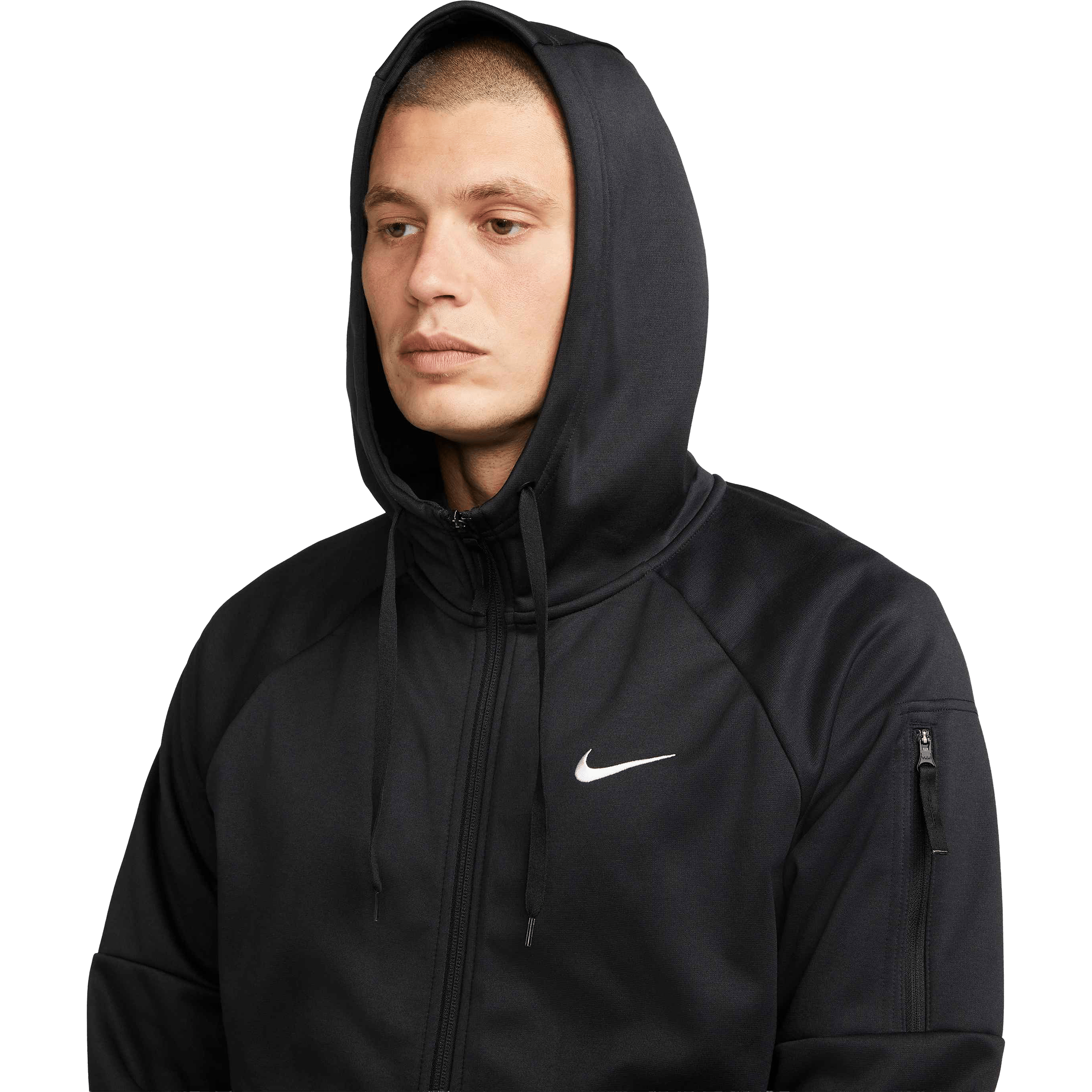 Mens Nike Therma-FIT Full-Zip Fitness Top
