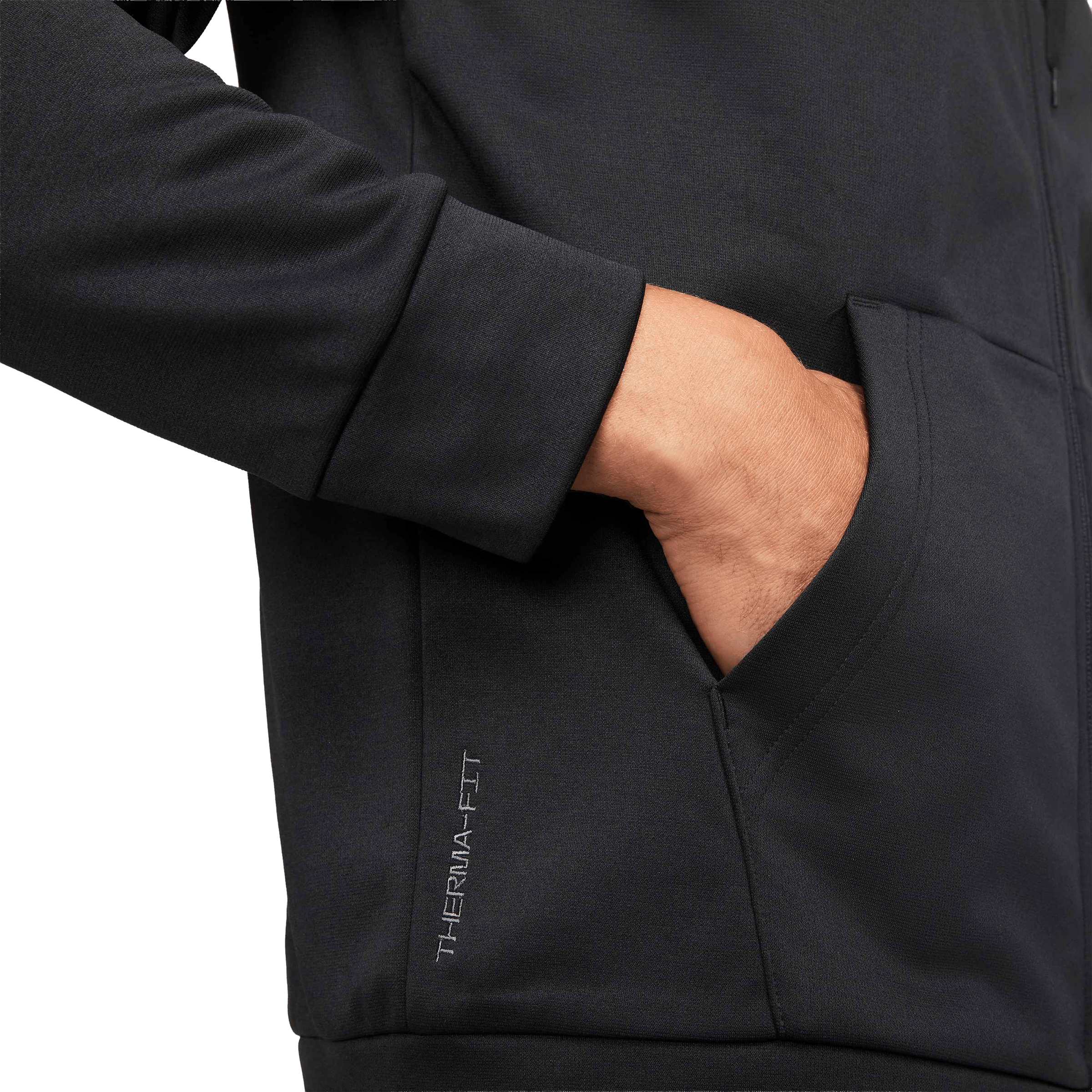 Mens Nike Therma-FIT Full-Zip Fitness Top