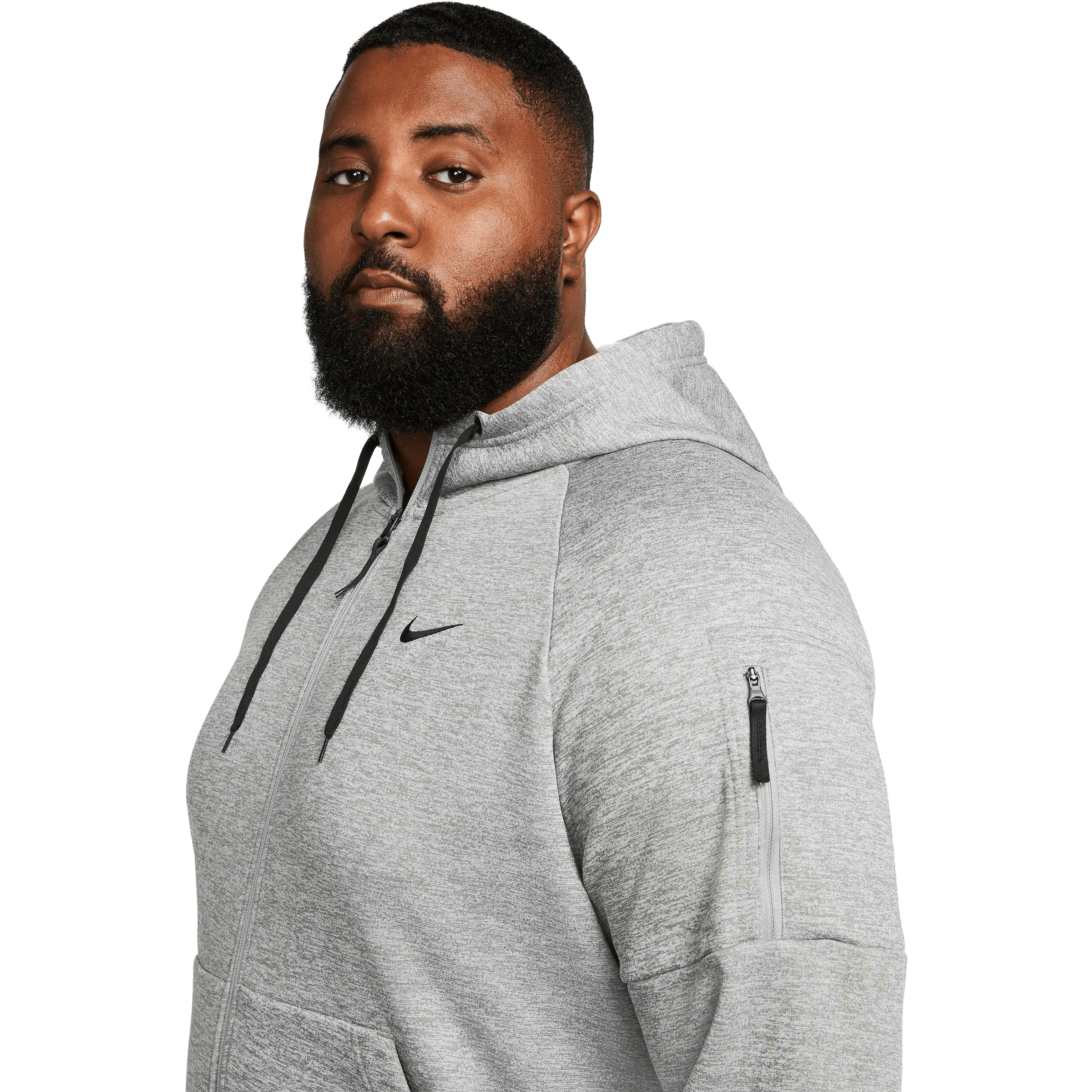 Mens Nike Therma-FIT Full-Zip Fitness Top