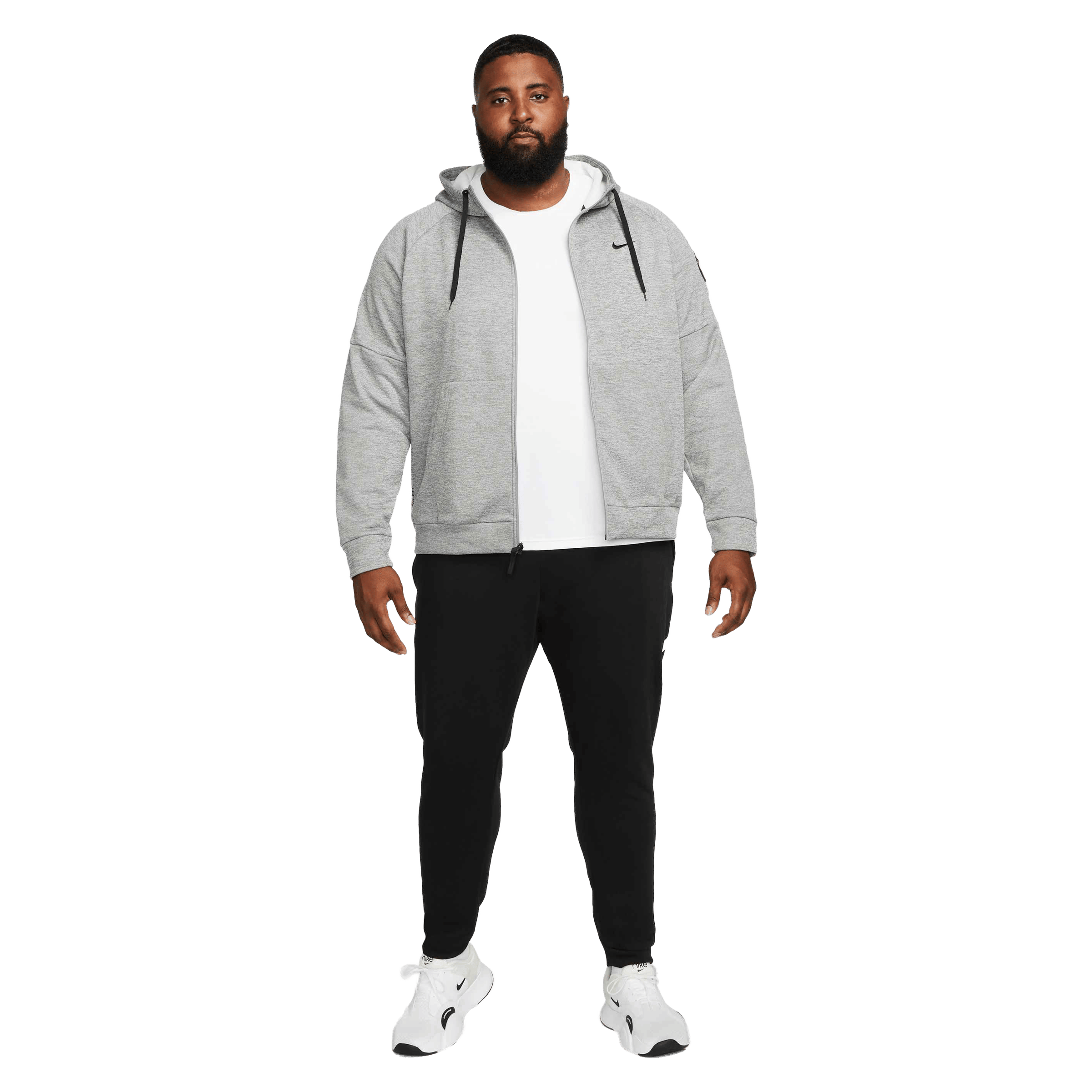 Mens Nike Therma-FIT Full-Zip Fitness Top