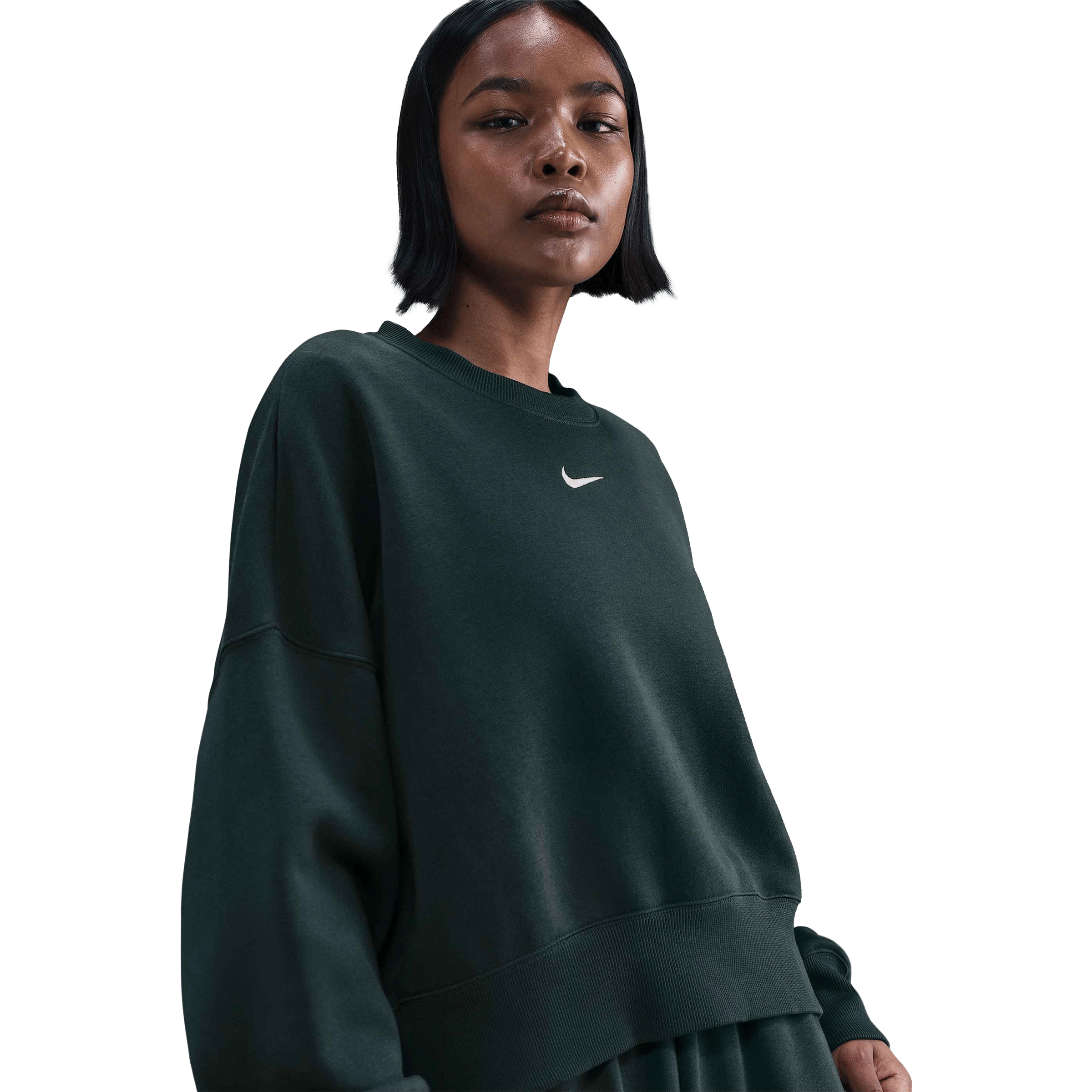Womens Nike Over-Oversized Crew-Neck Sweatshirt