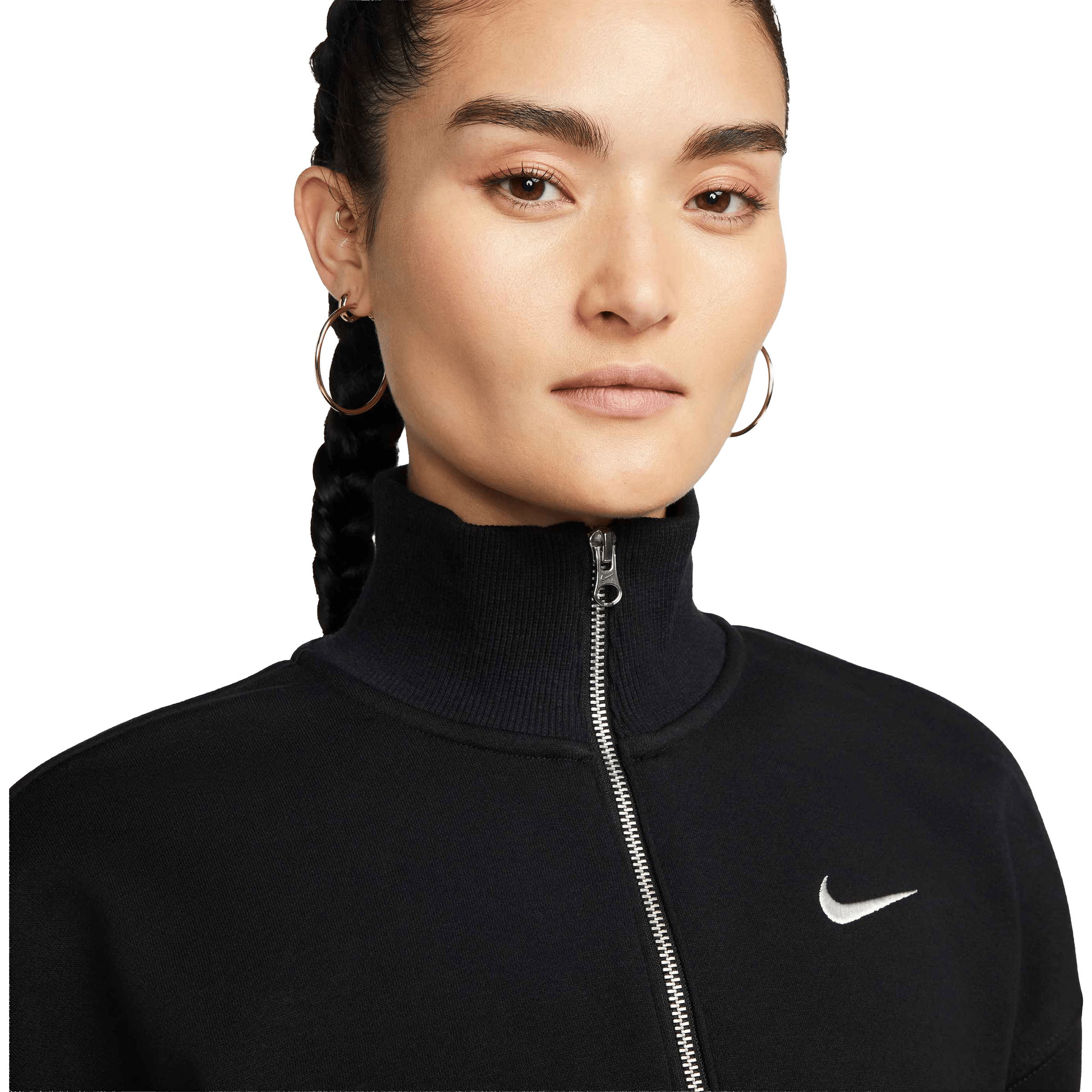 Womens Nike Sportswear Style Pheonix Cropped Sweatshirt