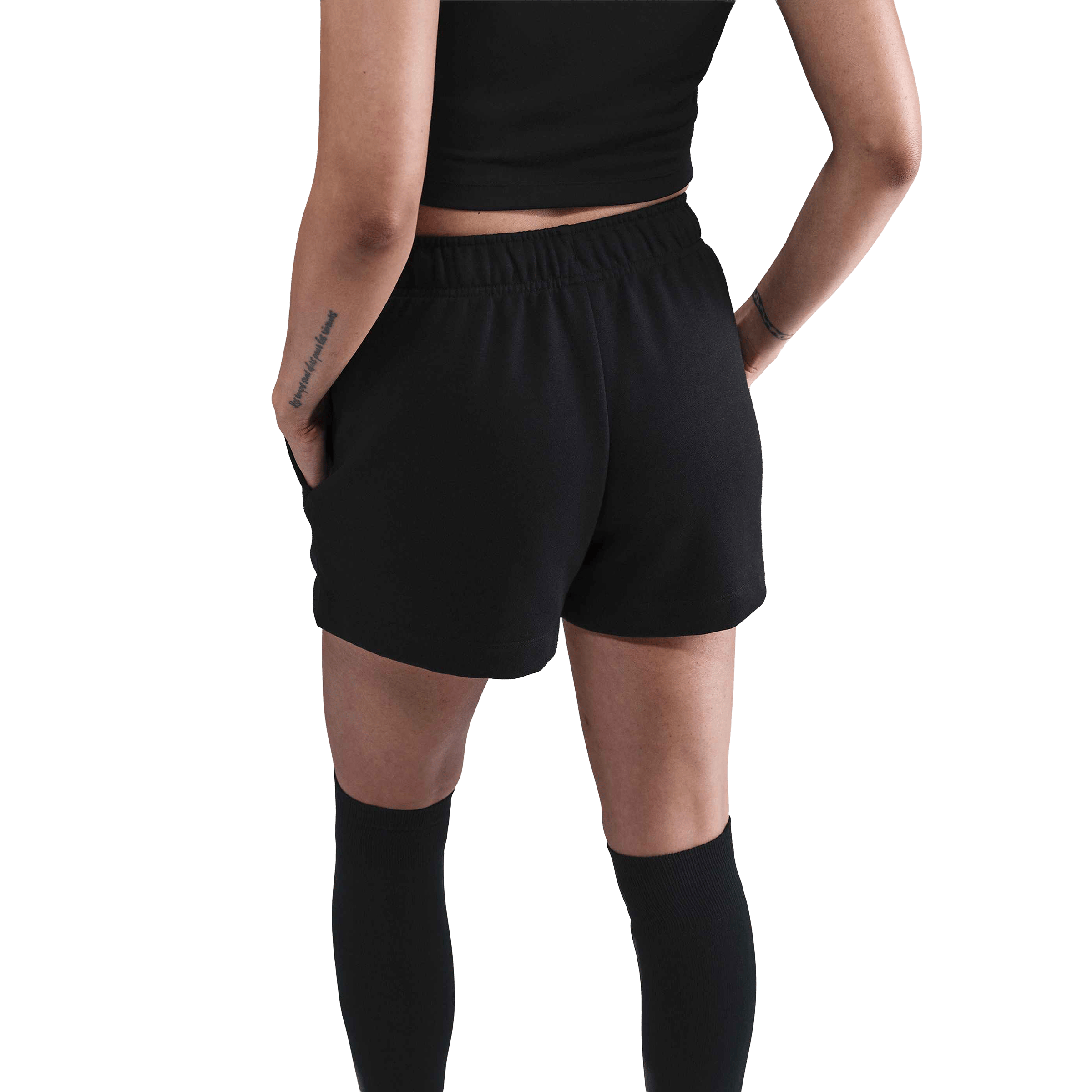 Womens Nike Mid-Rise Fleece Shorts