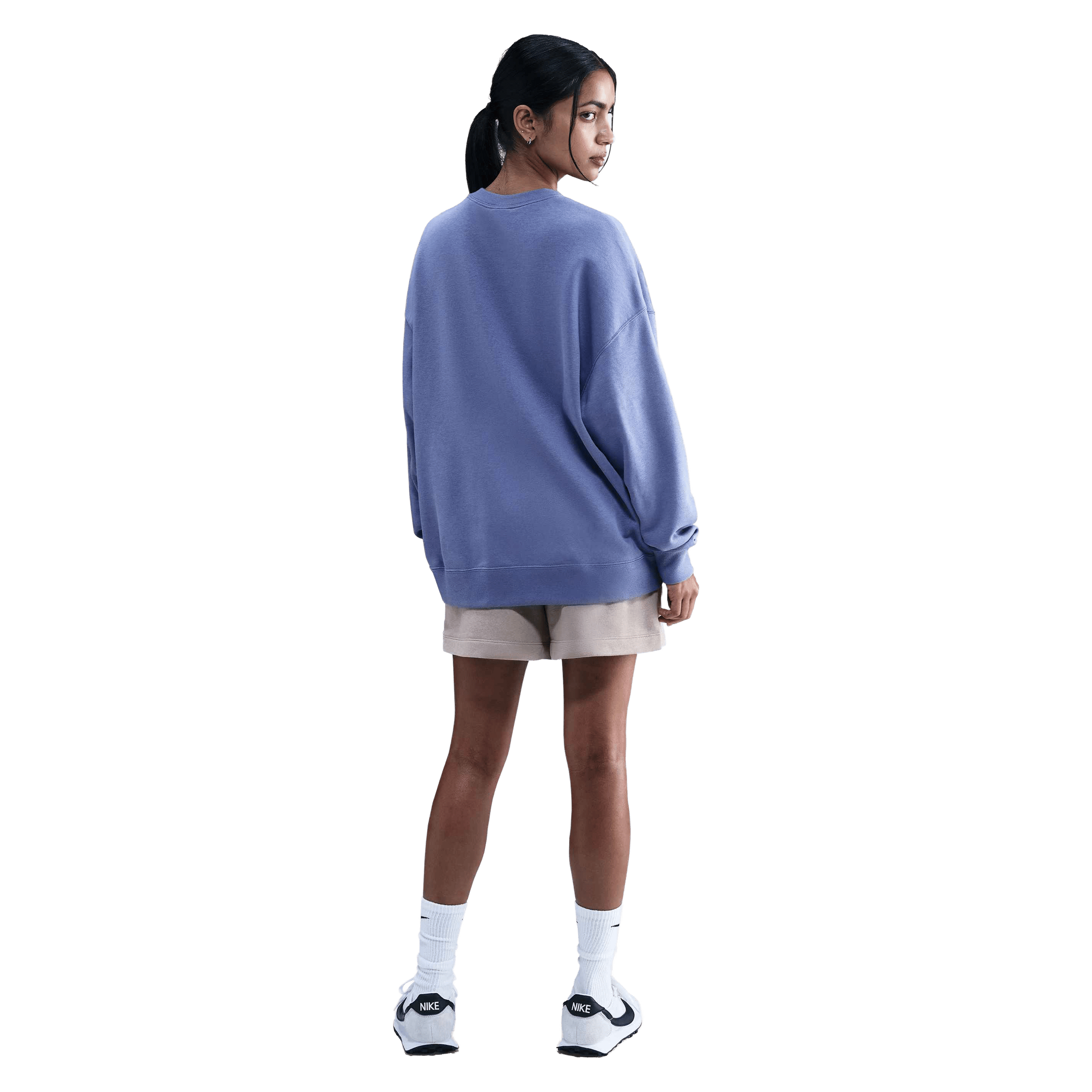 Womens Nike Mid-Rise Fleece Shorts