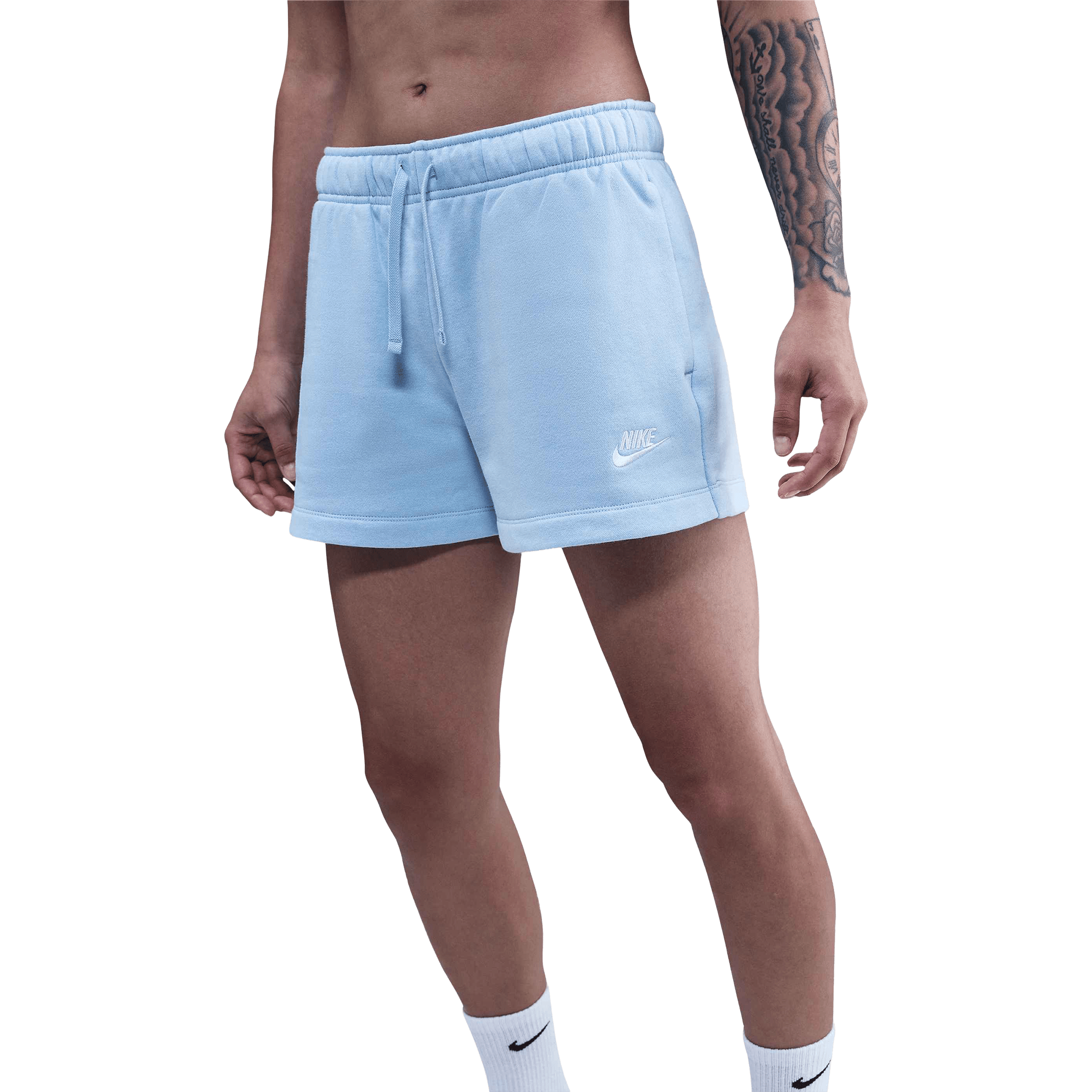 Womens Nike Mid-Rise Fleece Shorts