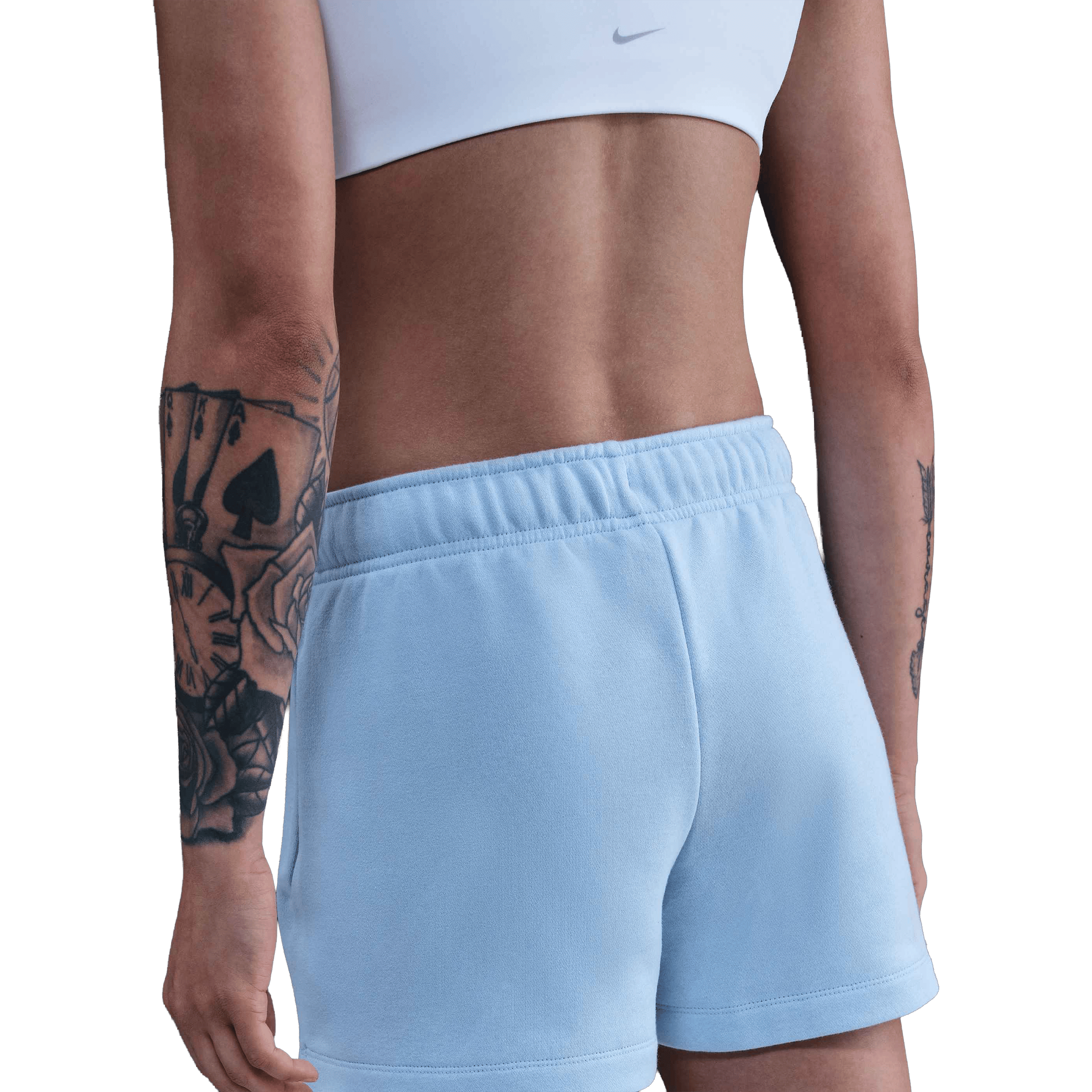 Womens Nike Mid-Rise Fleece Shorts