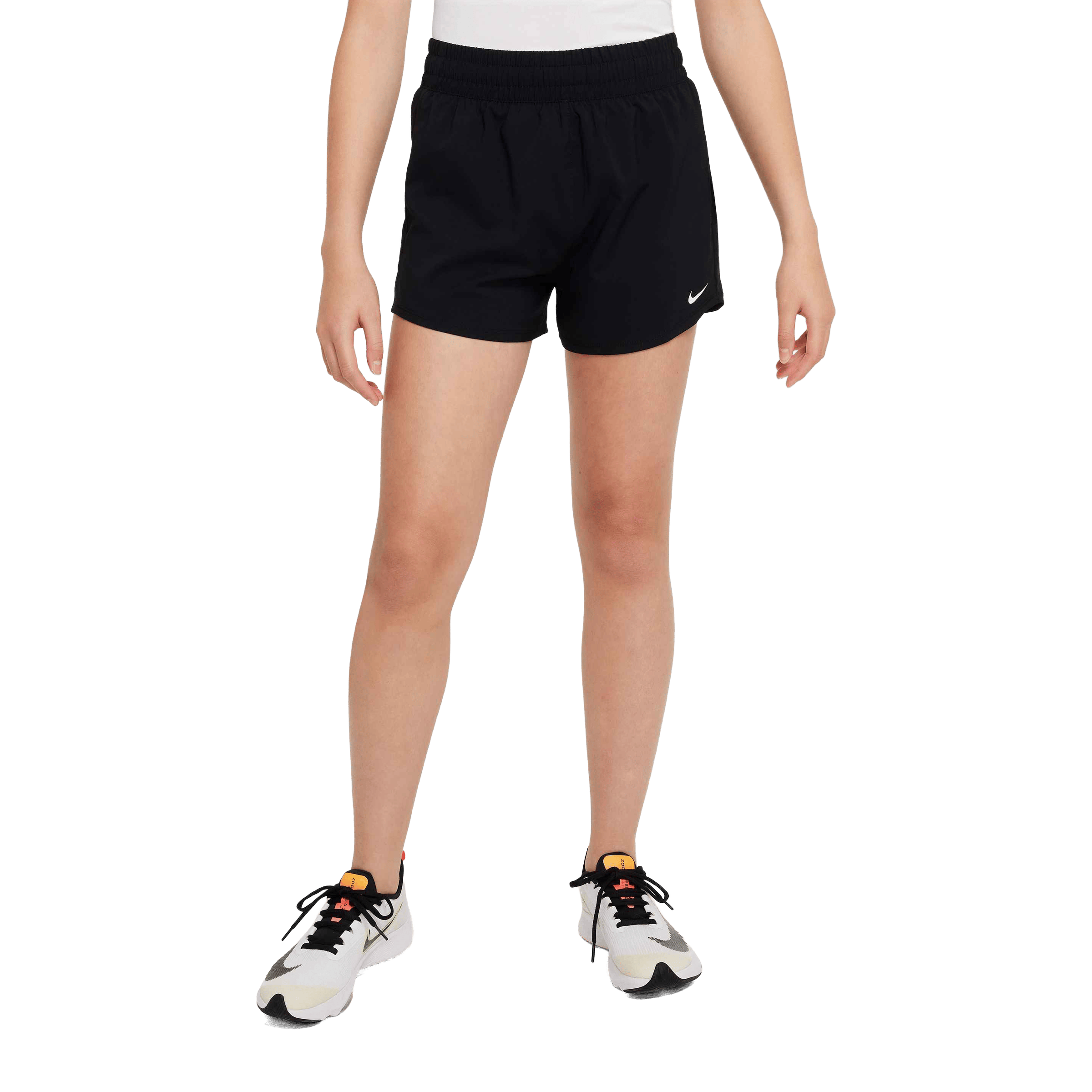 Kids Nike Dri-FIT High-Waisted Woven Training Shorts