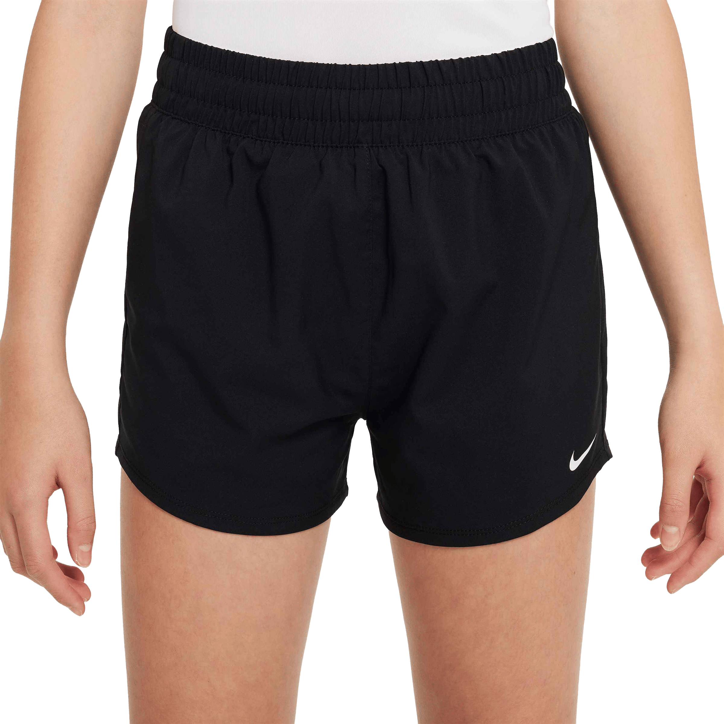Kids Nike Dri-FIT High-Waisted Woven Training Shorts