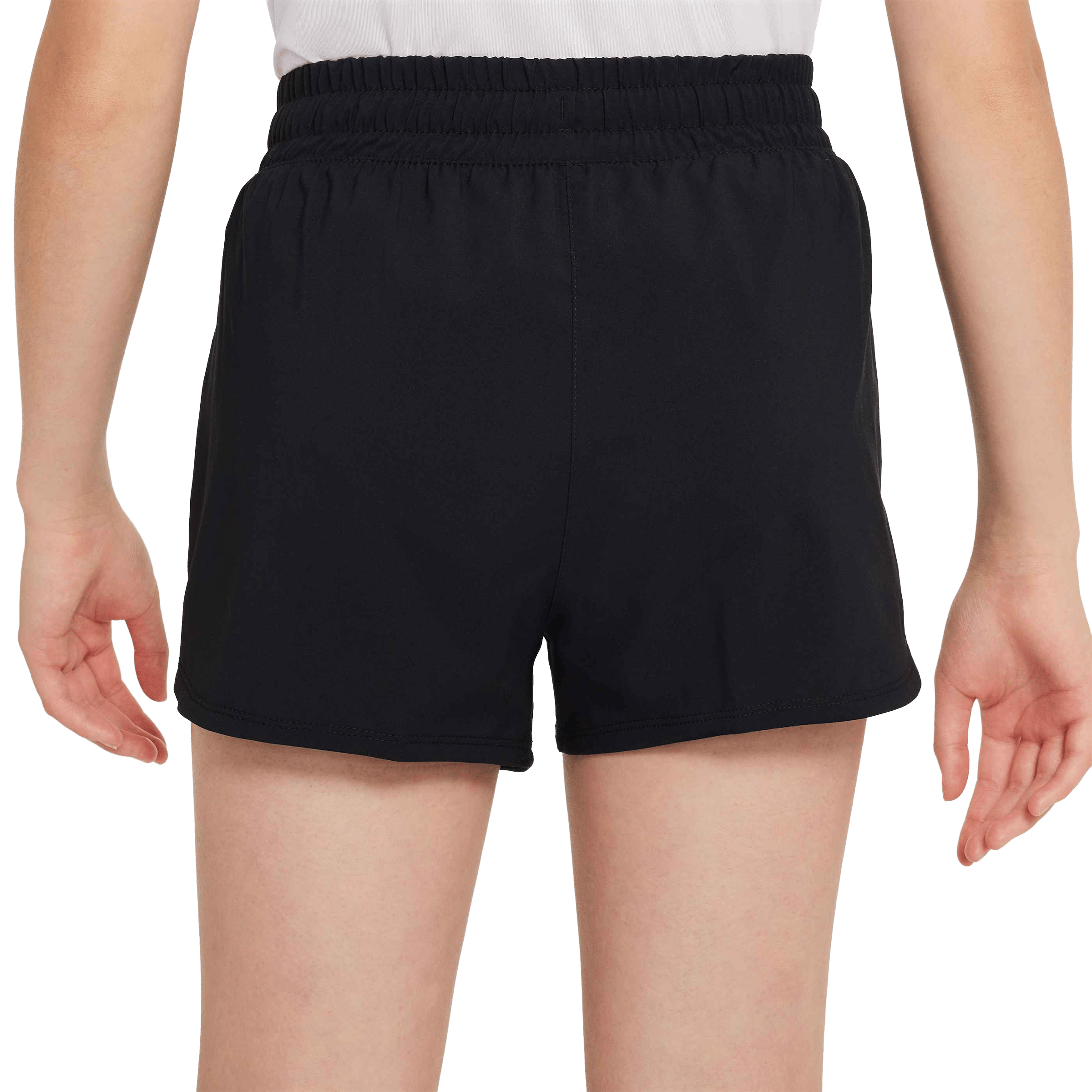 Kids Nike Dri-FIT High-Waisted Woven Training Shorts
