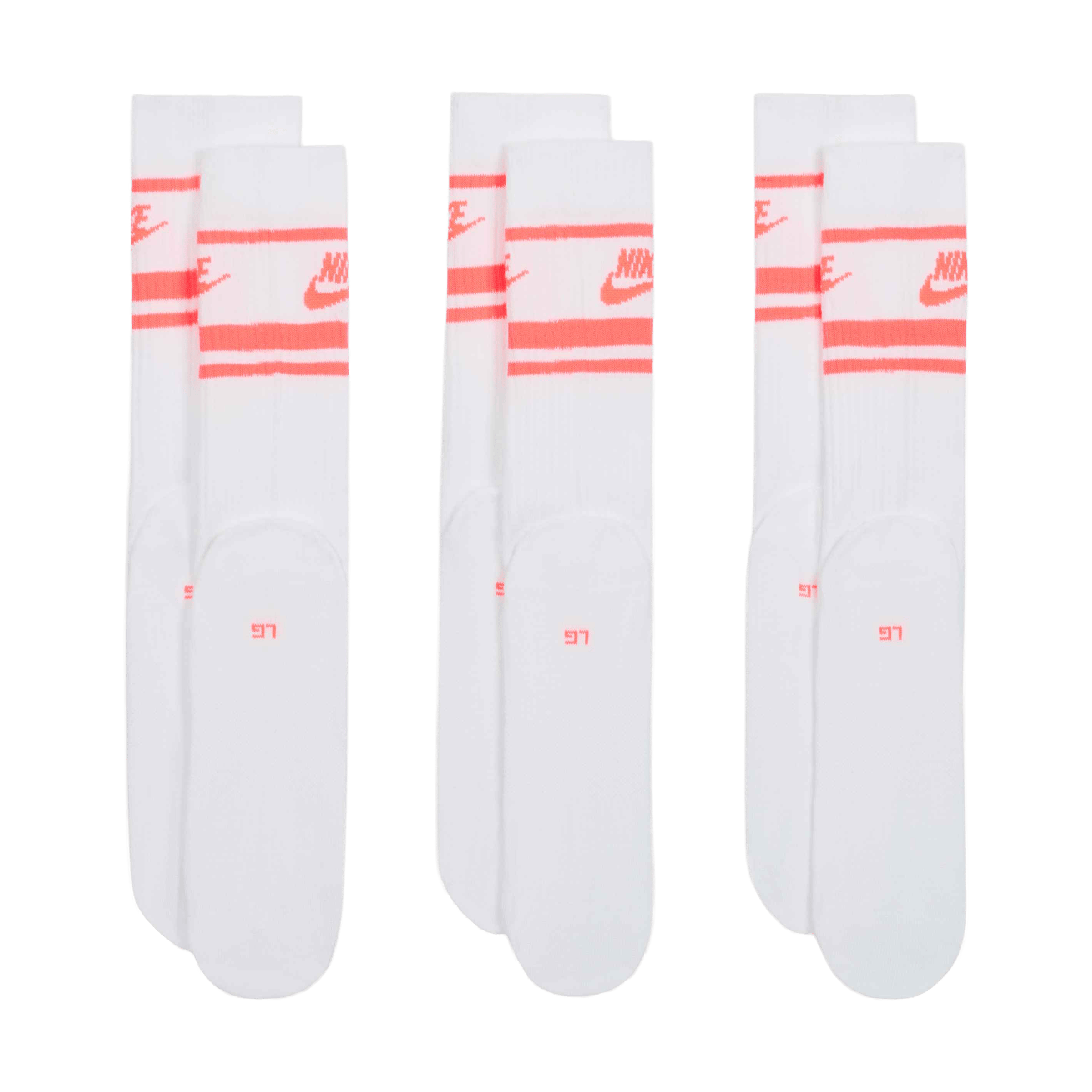 Mens Nike Dri-FIT Everyday Essentials (3pk) Crew Socks