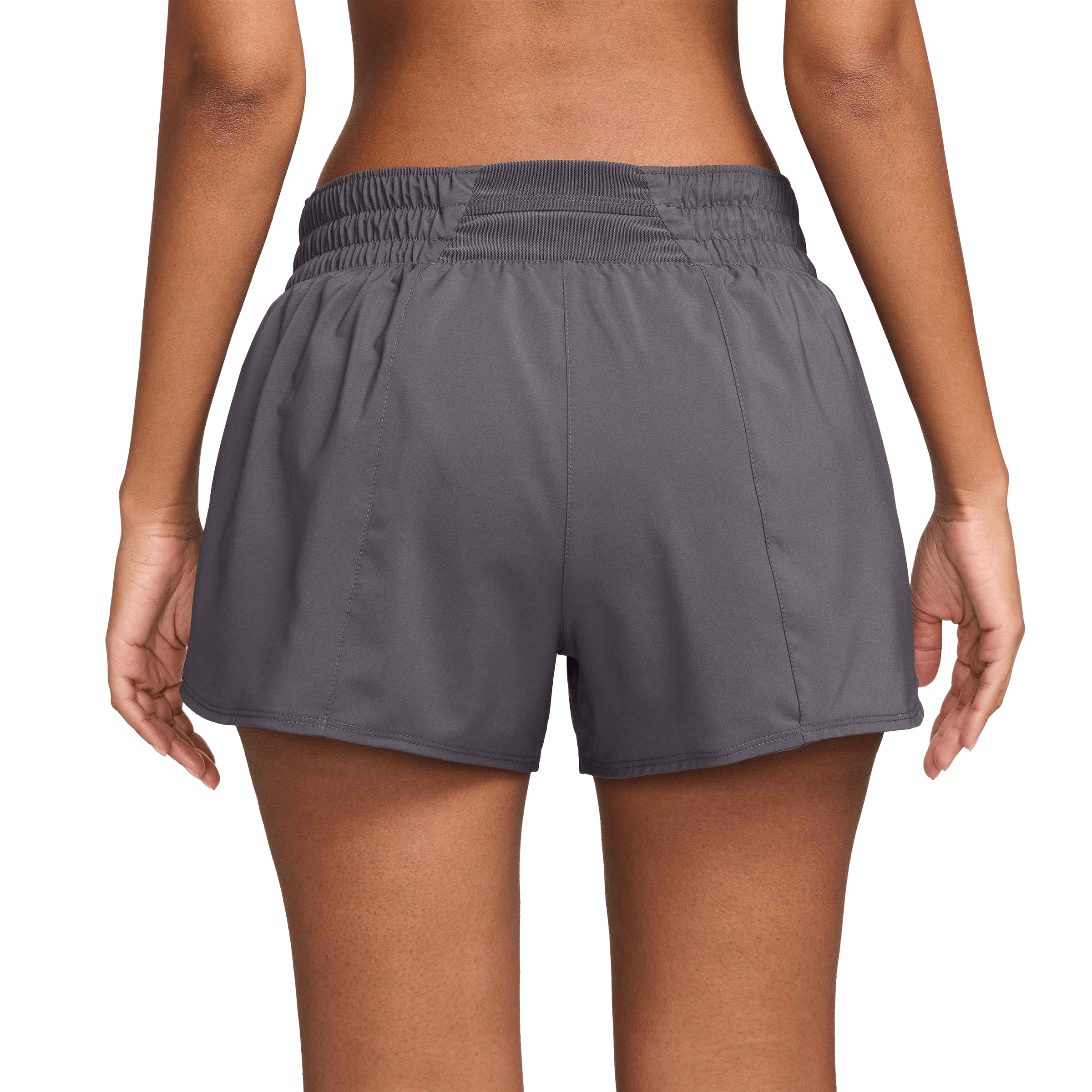 Womens Nike One Dri-FIT Mid-Rise (3") Brief-Lined Shorts