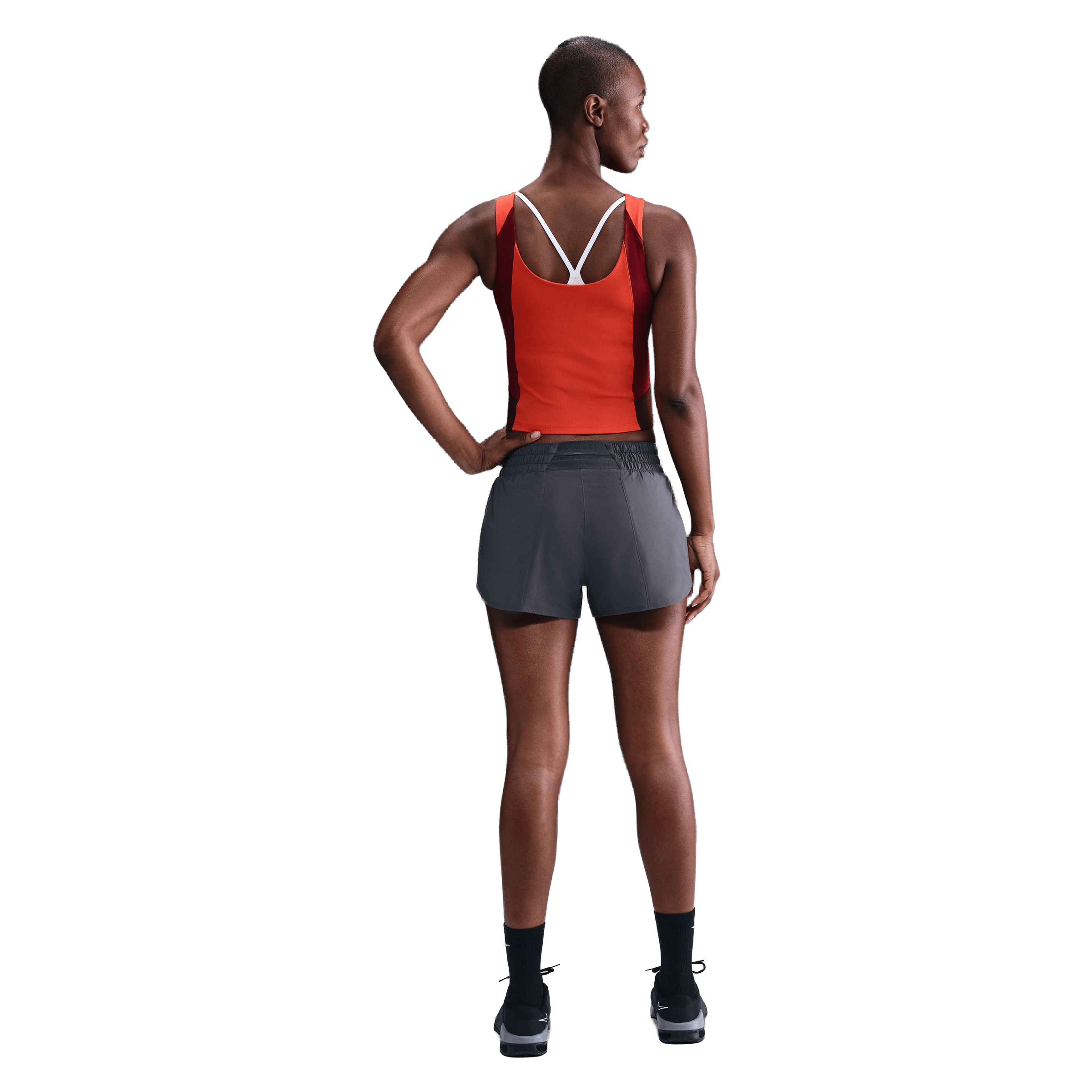 Womens Nike One Dri-FIT Mid-Rise (3") Brief-Lined Shorts