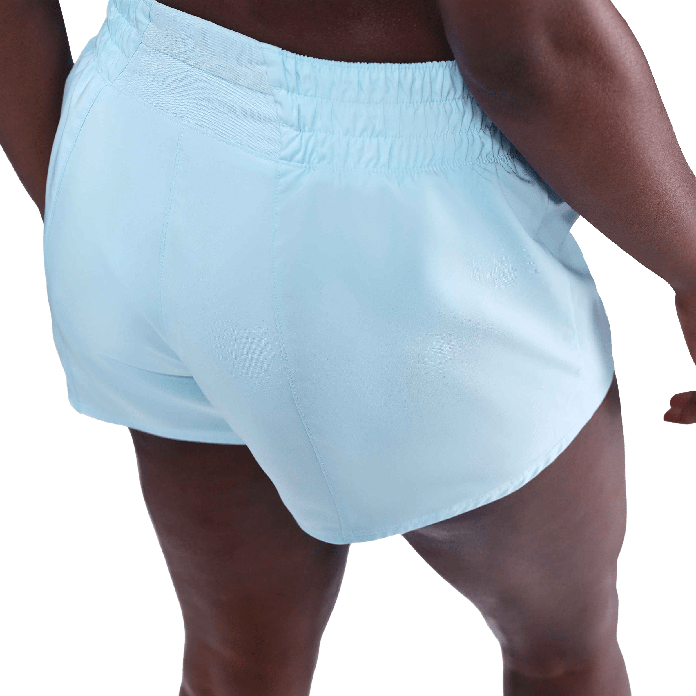 Womens Nike One Dri-FIT Mid-Rise (3") Brief-Lined Shorts