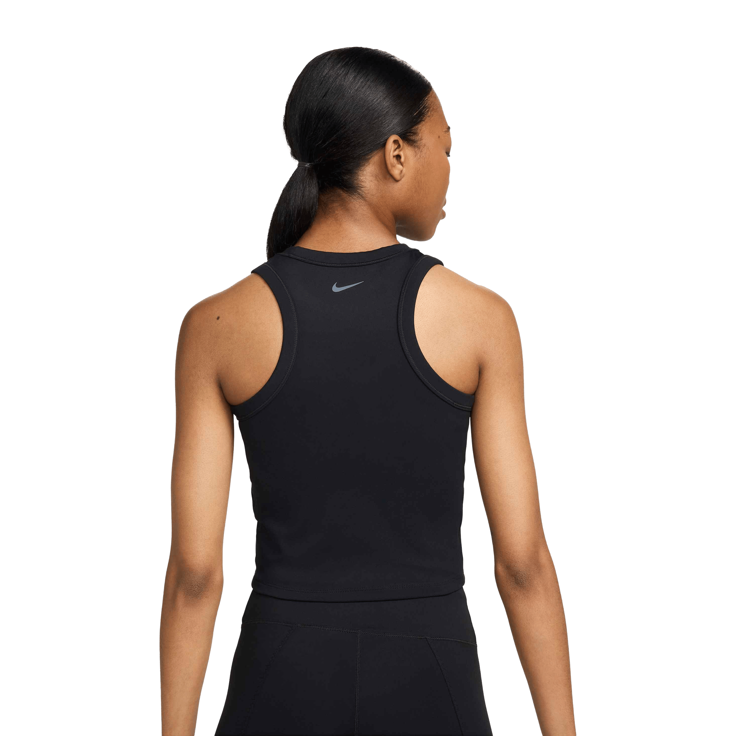 Womens Nike One Dri-FIT Cropped Mid Layer Top